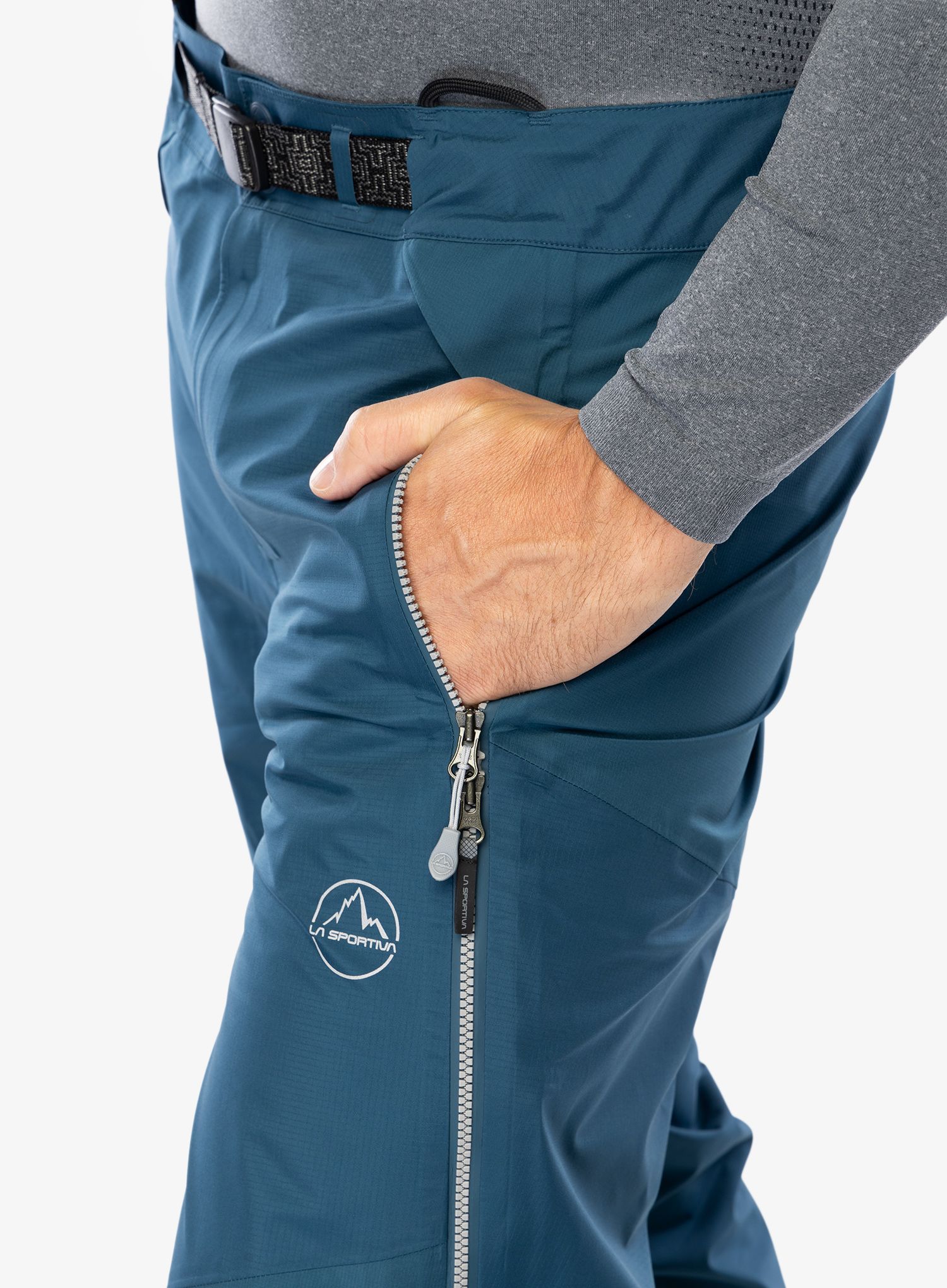 Kalhoty s membránou La Sportiva Alpine Guide GTX Pant - storm blue