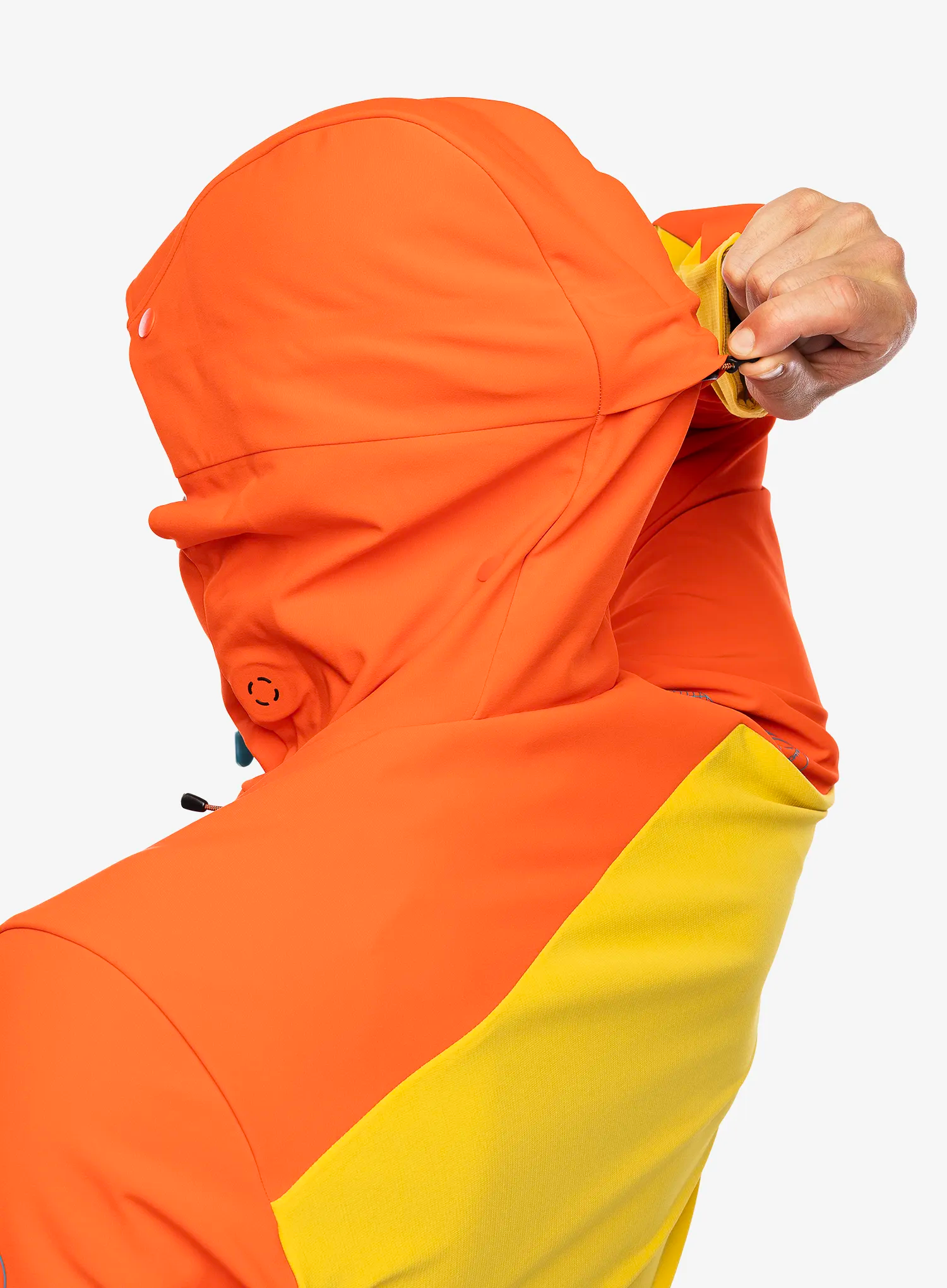Softshellová bunda La Sportiva Alpine Guide Windstopper Jacket - bamboo/cherry tomato