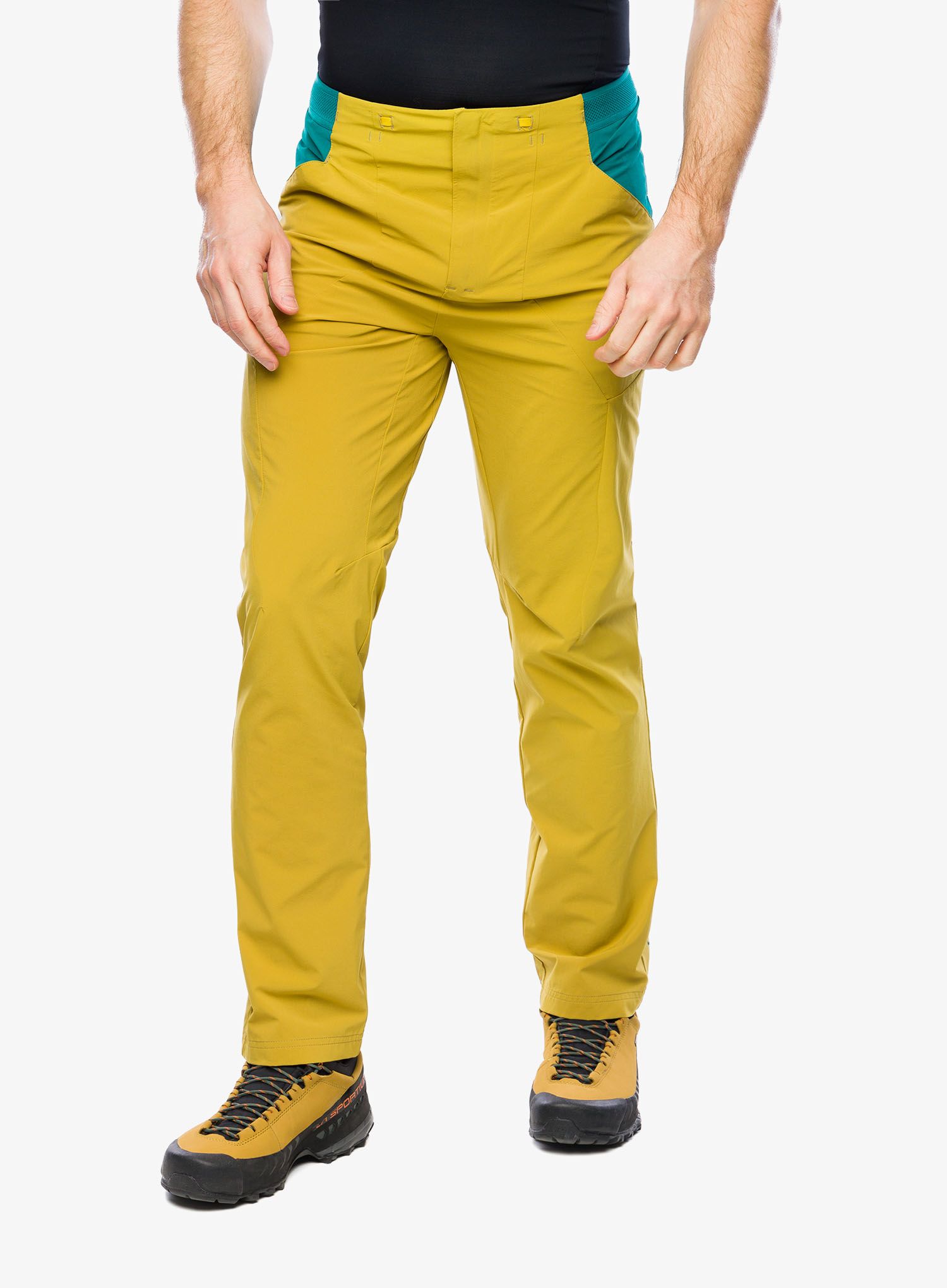Trekové kalhoty La Sportiva Brush Pant - savana/everglade