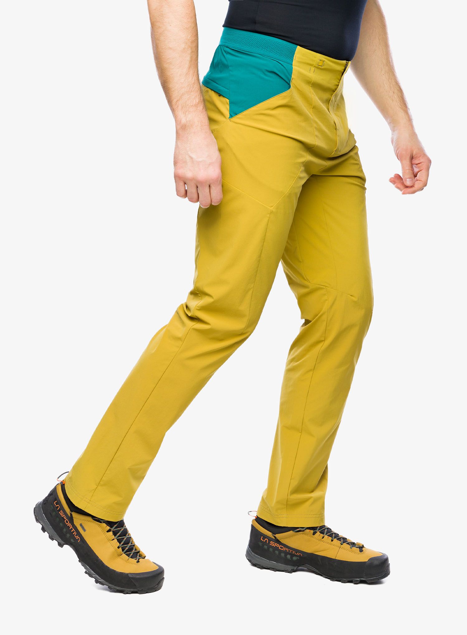 Trekové kalhoty La Sportiva Brush Pant - savana/everglade