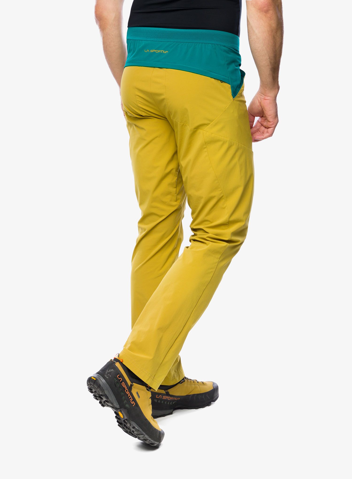 Trekové kalhoty La Sportiva Brush Pant - savana/everglade