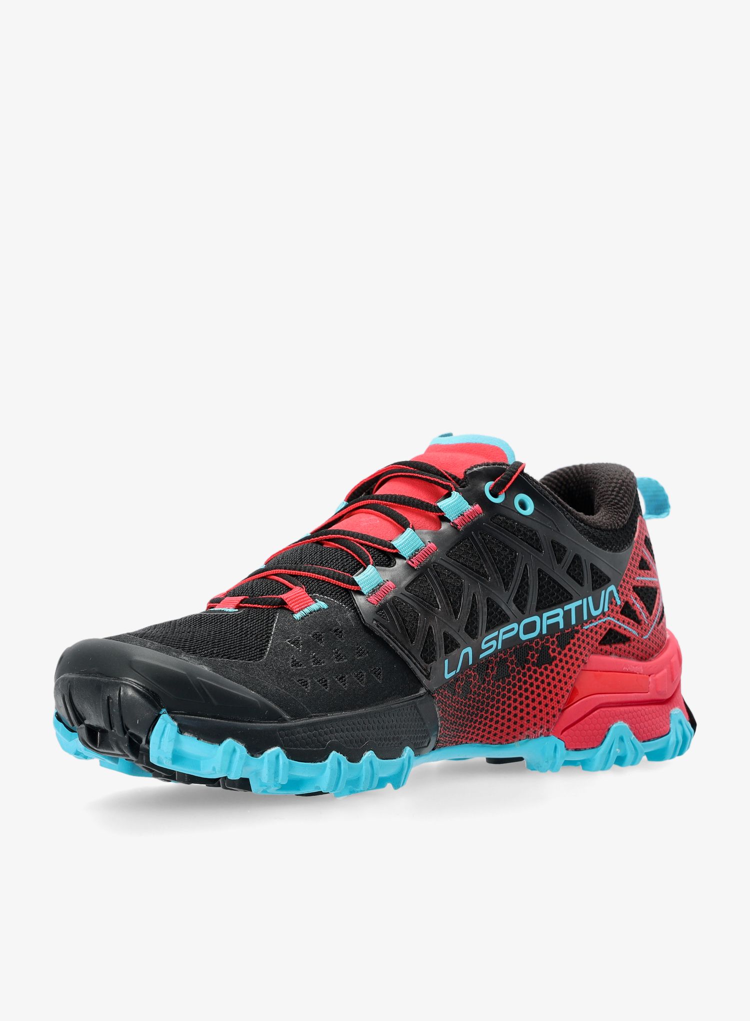 Dámské trailové boty La Sportiva Bushido II GTX - black/hibiscus