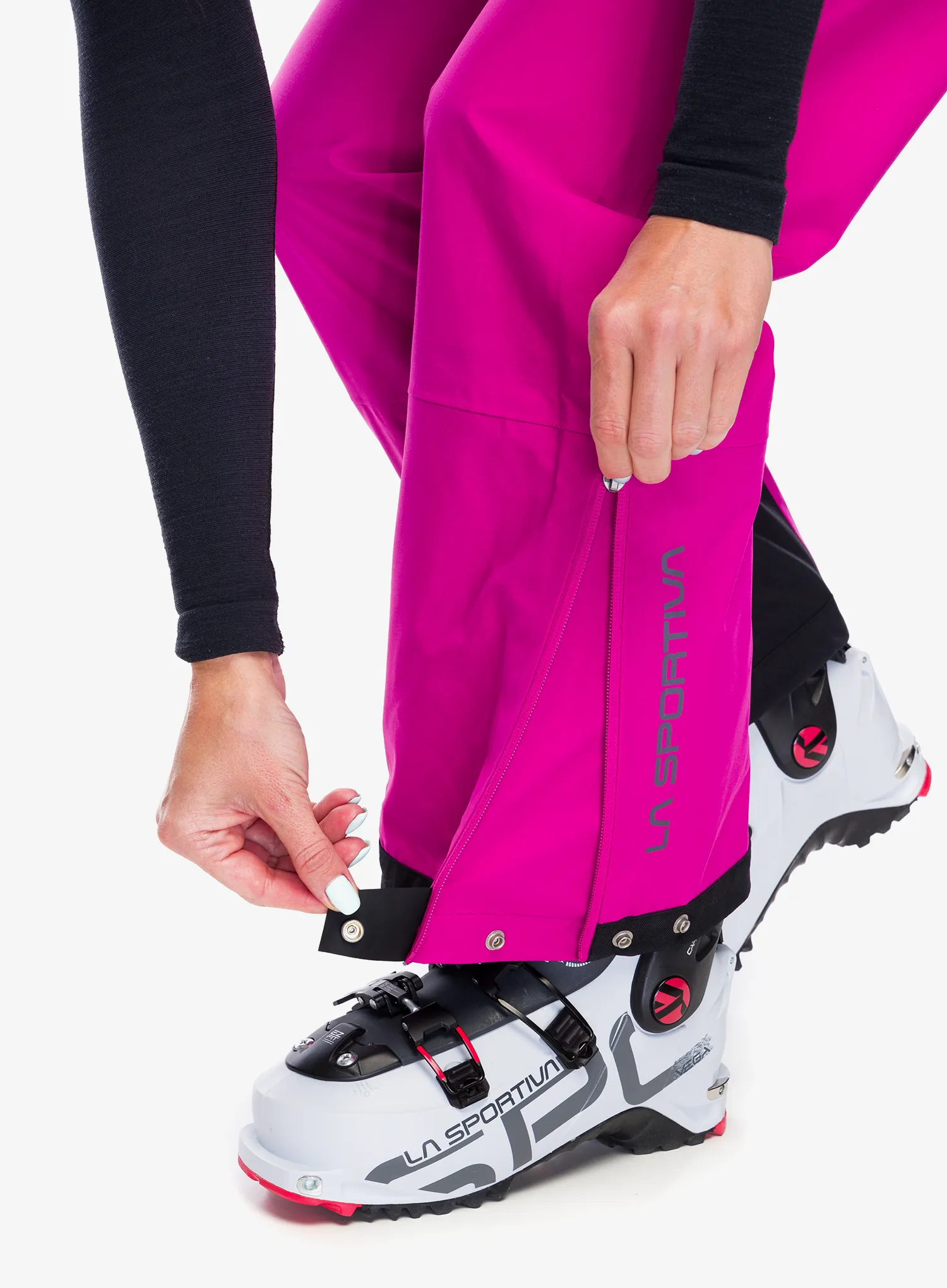 Lyžařské kalhoty dámské La Sportiva Chaser Evo Shell Bib Pant - springtime