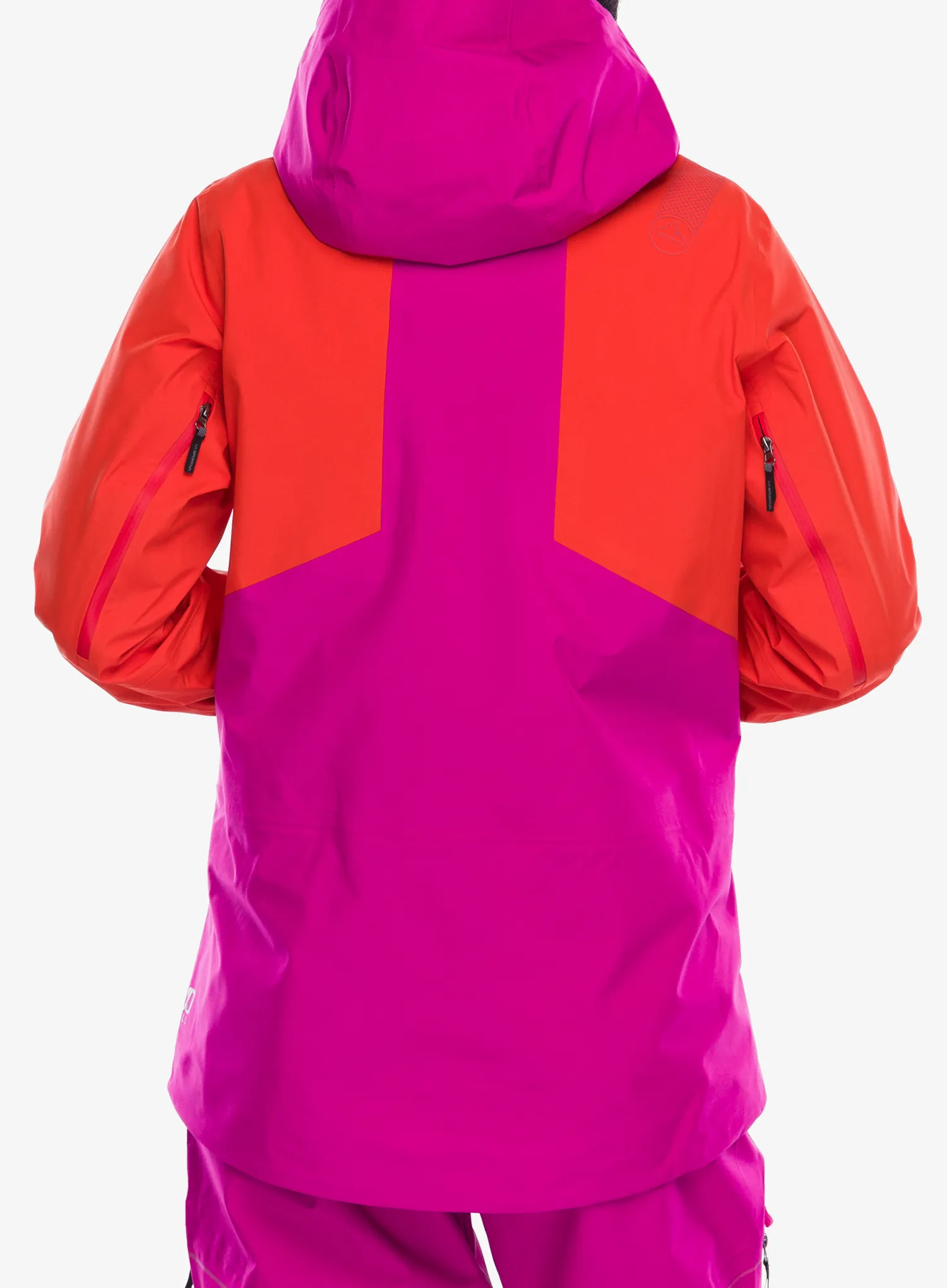 Dámská nepromokavá bunda s membránou La Sportiva Chaser Evo Shell Jkt - cherry tomato/springtime