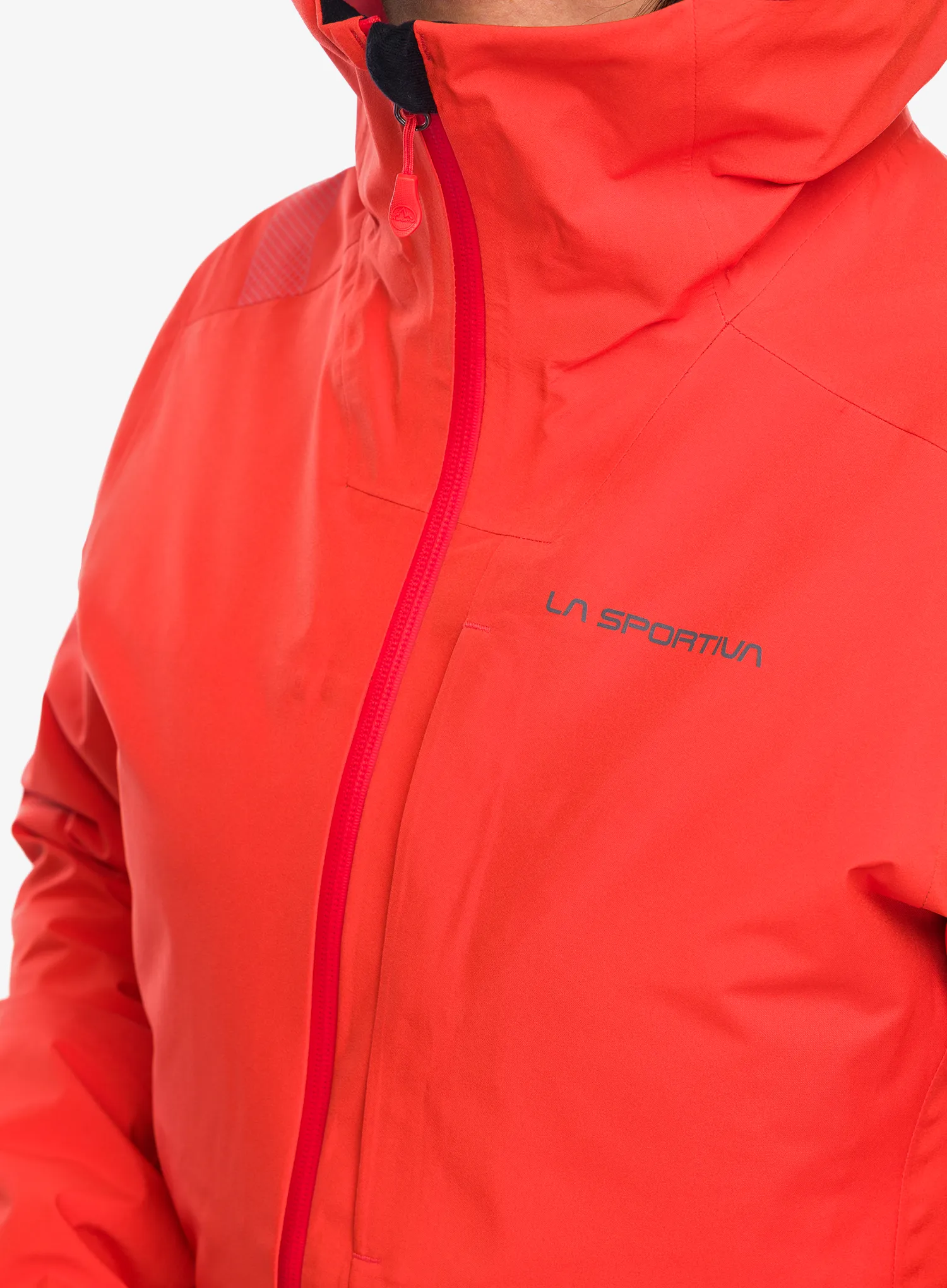Dámská nepromokavá bunda s membránou La Sportiva Chaser Evo Shell Jkt - cherry tomato/springtime
