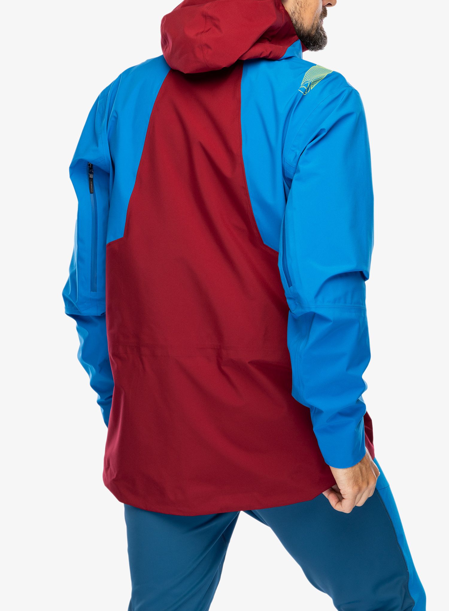 Bunda s membránou La Sportiva Chaser Evo Shell Jkt - electric blue/sangria