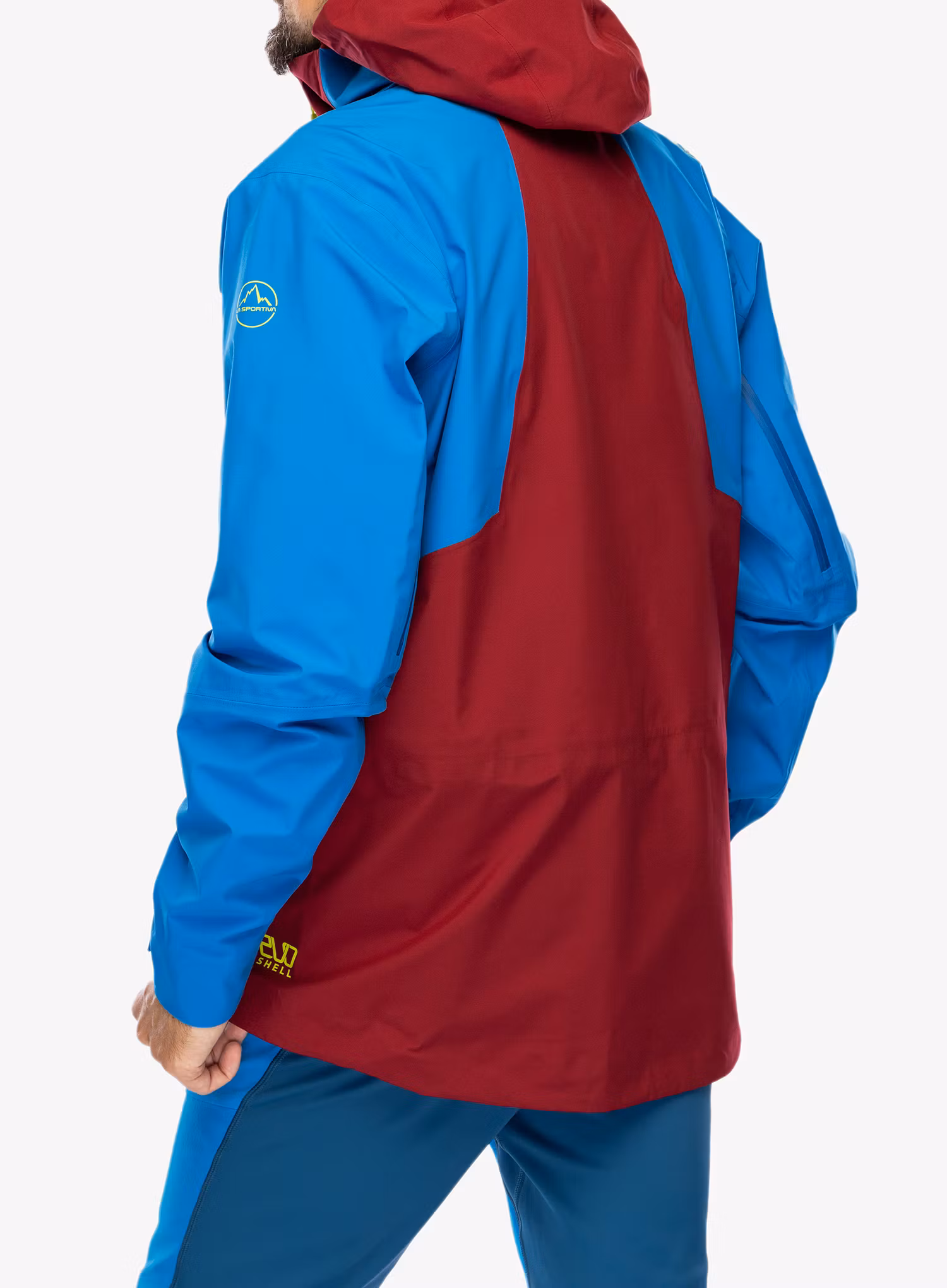 Bunda s membránou La Sportiva Chaser Evo Shell Jkt - electric blue/sangria
