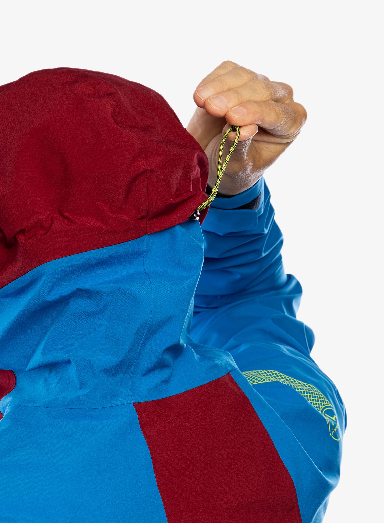Bunda s membránou La Sportiva Chaser Evo Shell Jkt - electric blue/sangria