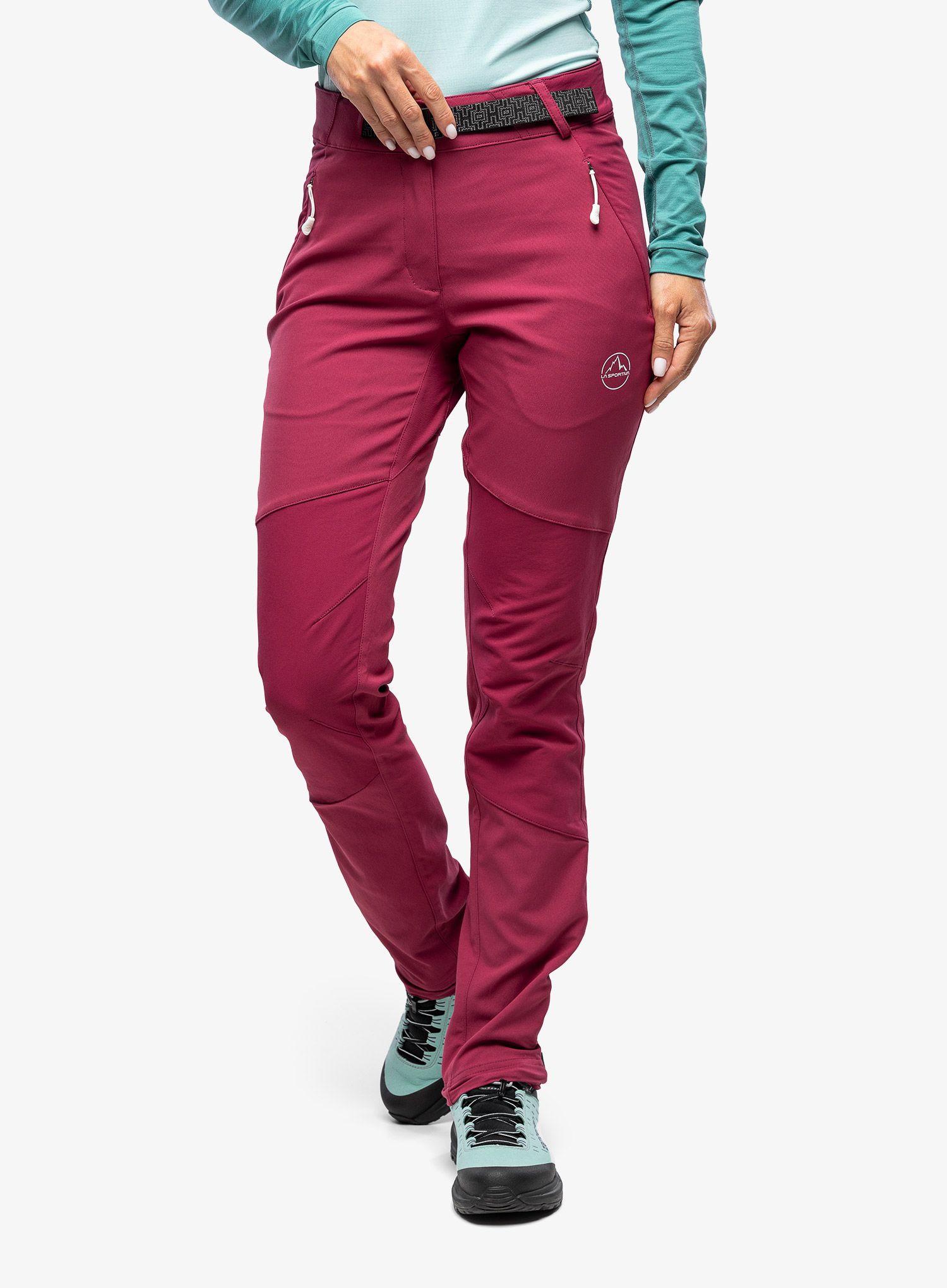 Trekové kalhoty dámské La Sportiva Clariden Evo Pant - red plum