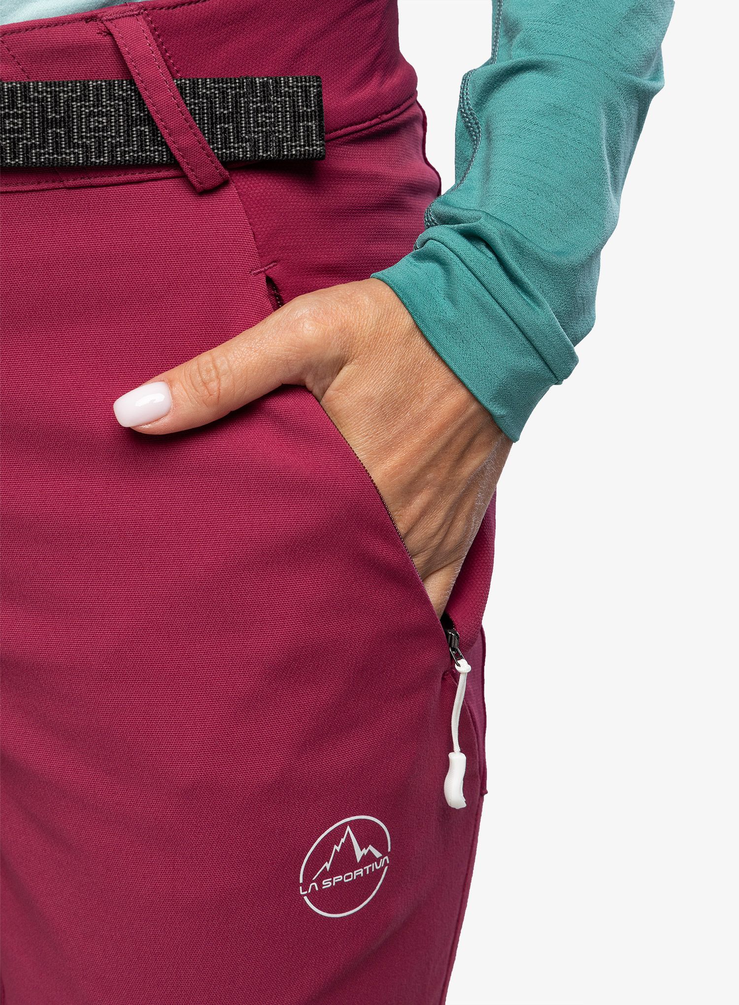 Trekové kalhoty dámské La Sportiva Clariden Evo Pant - red plum