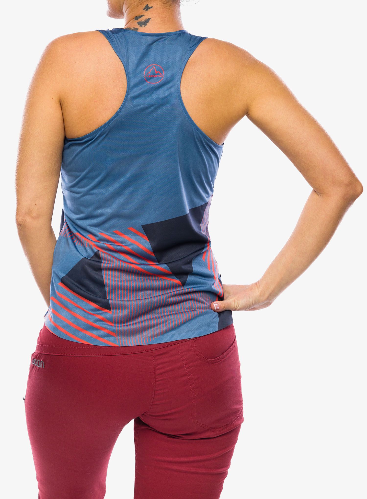 Dámský lezecký top La Sportiva Comp Tank - moonlight/deep sea