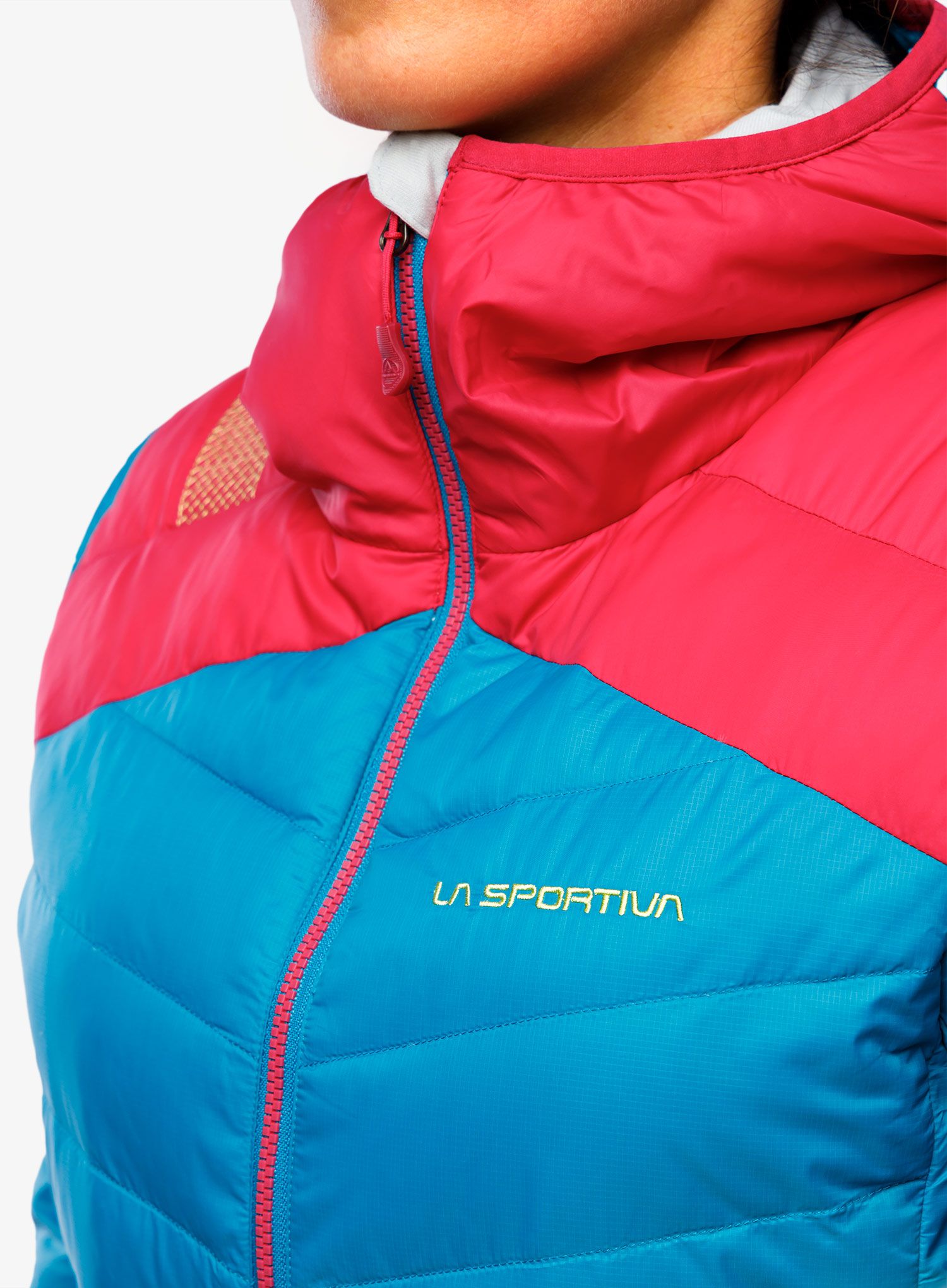 Dámská péřová bunda La Sportiva Deimos Down Jacket - crystal/cerise