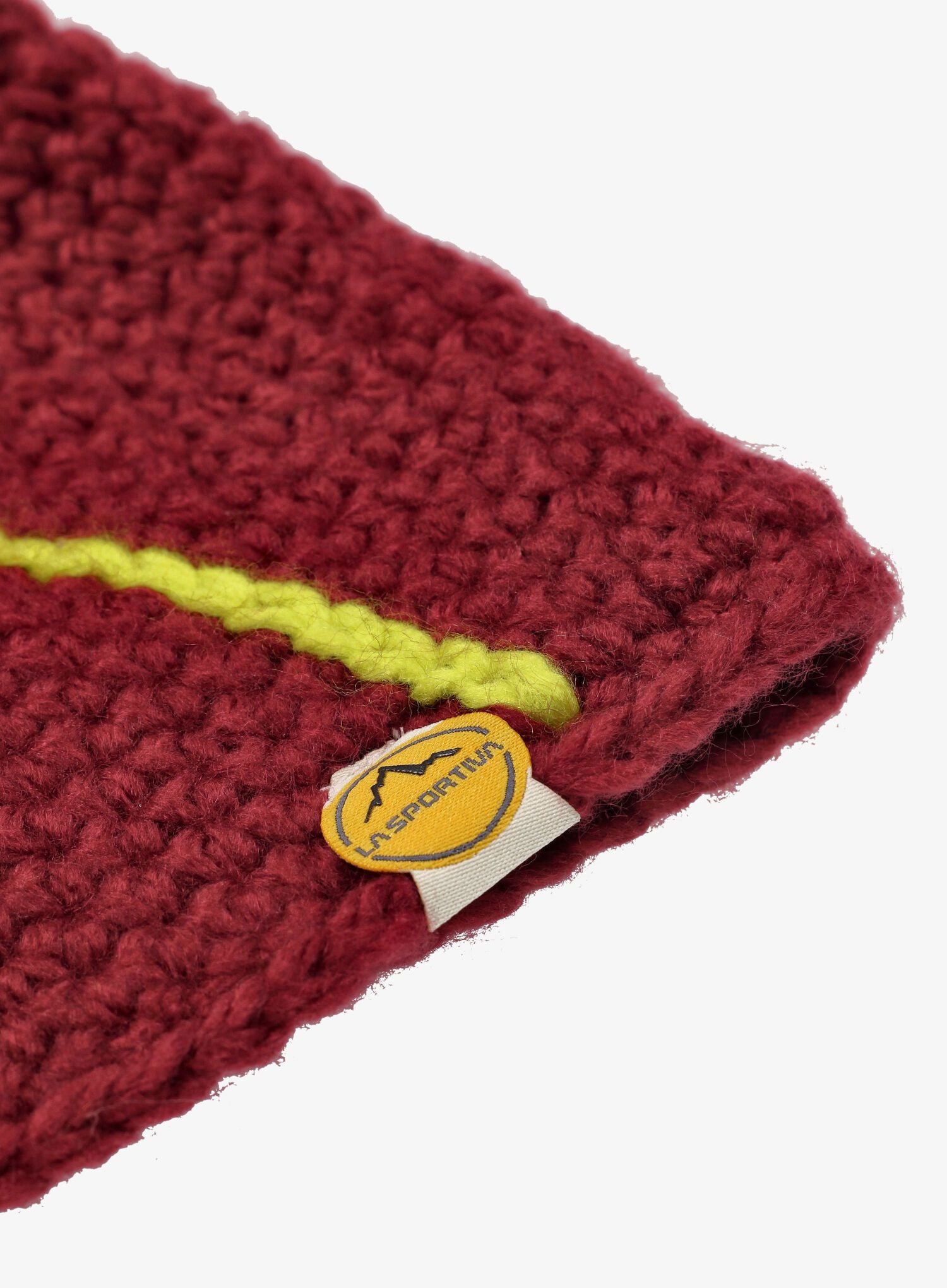 Zimní čepice La Sportiva Dorado Beanie - sangria/lime punch