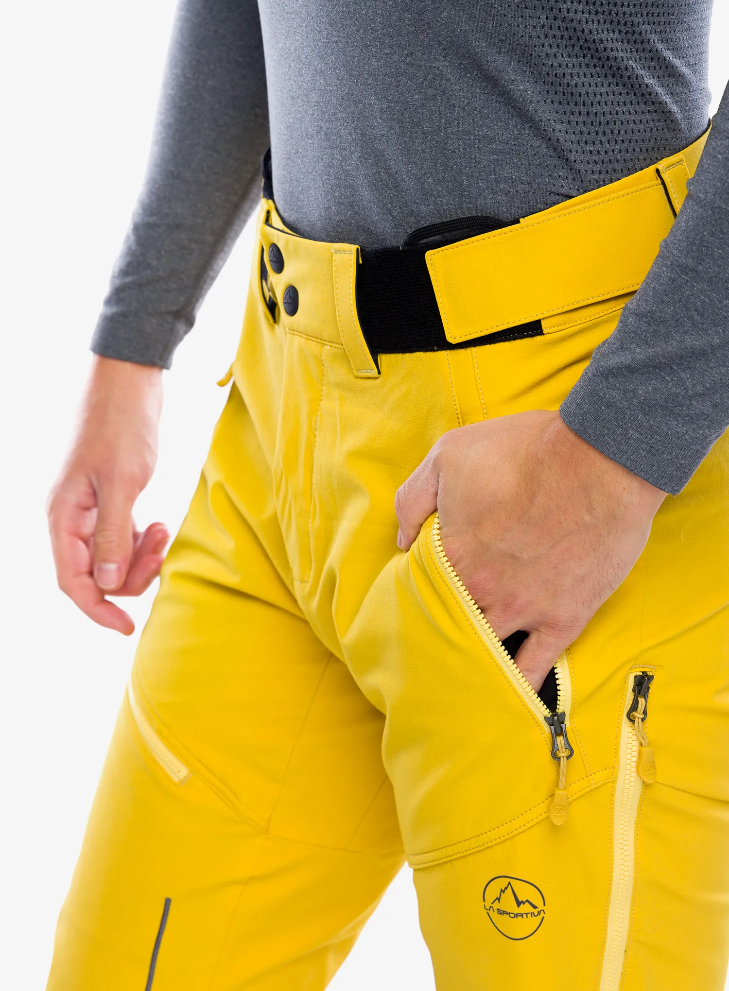 Skialpové kalhoty La Sportiva Excelsior Pant - bamboo