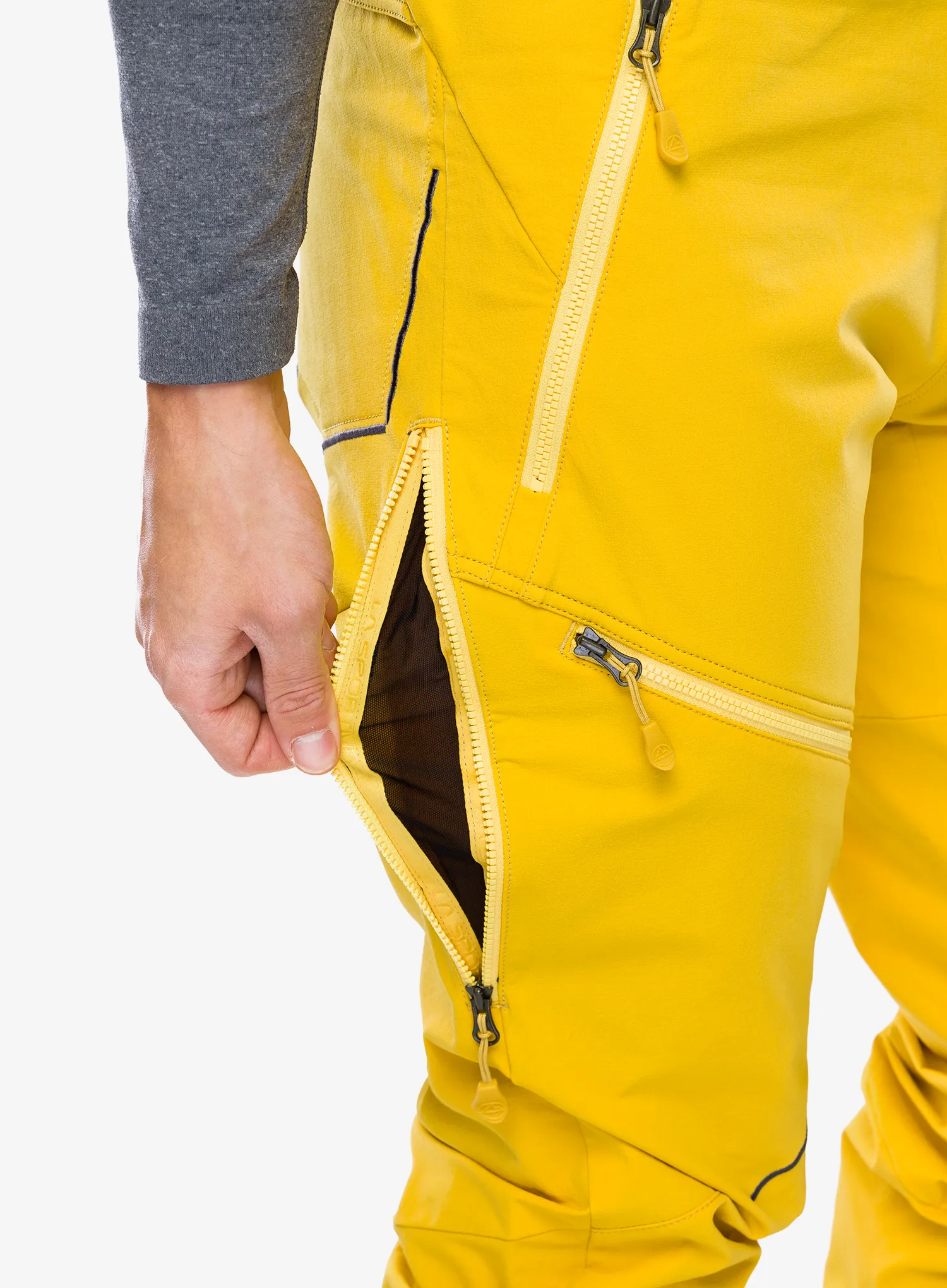 Skialpové kalhoty La Sportiva Excelsior Pant - bamboo