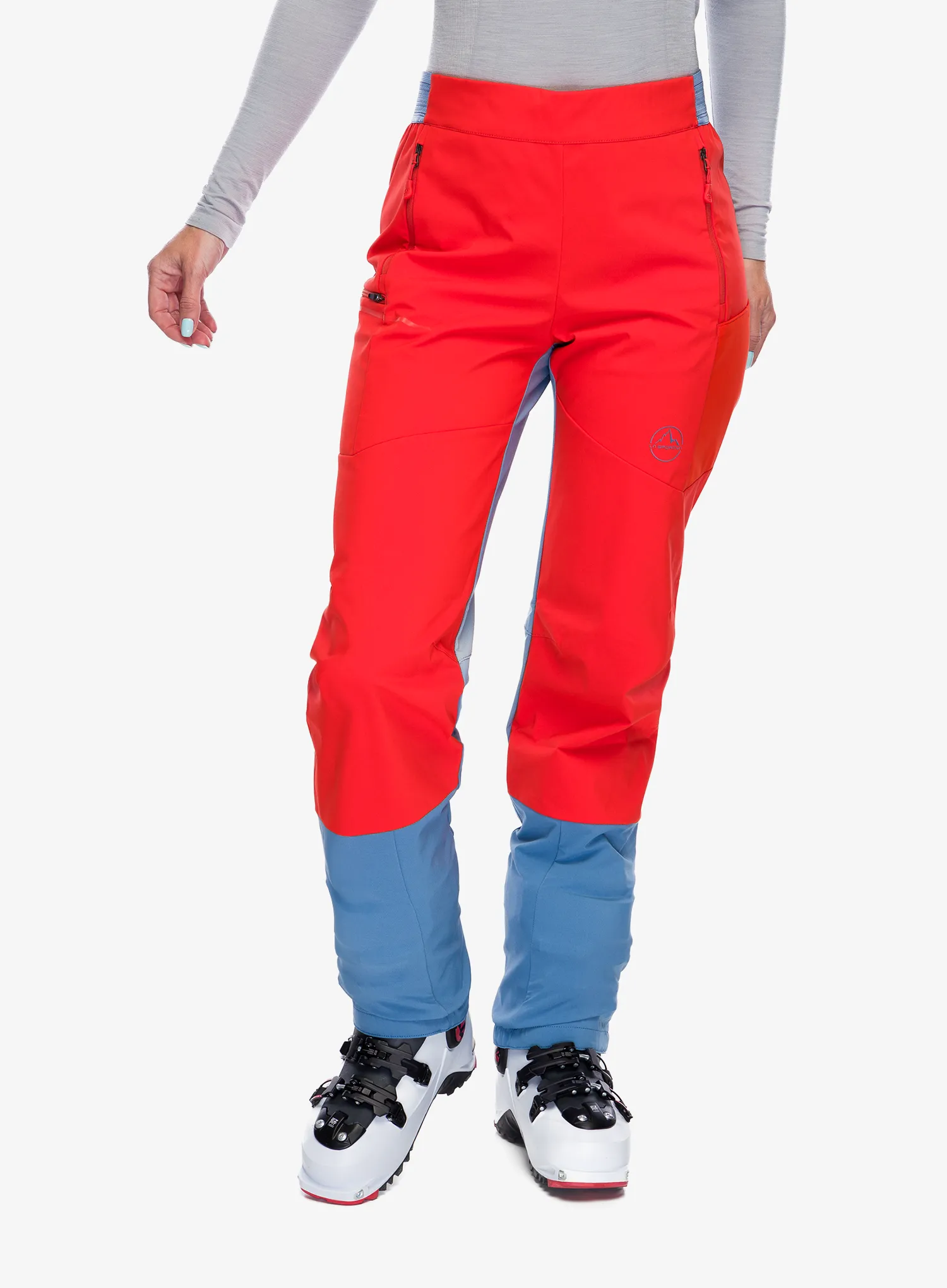 Softshellové kalhoty dámské La Sportiva Ikarus Pant - cherry tomato/moonlight