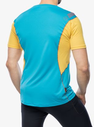 Běžecké tričko La Sportiva Resolute T-Shirt - tropic blue/bamboo