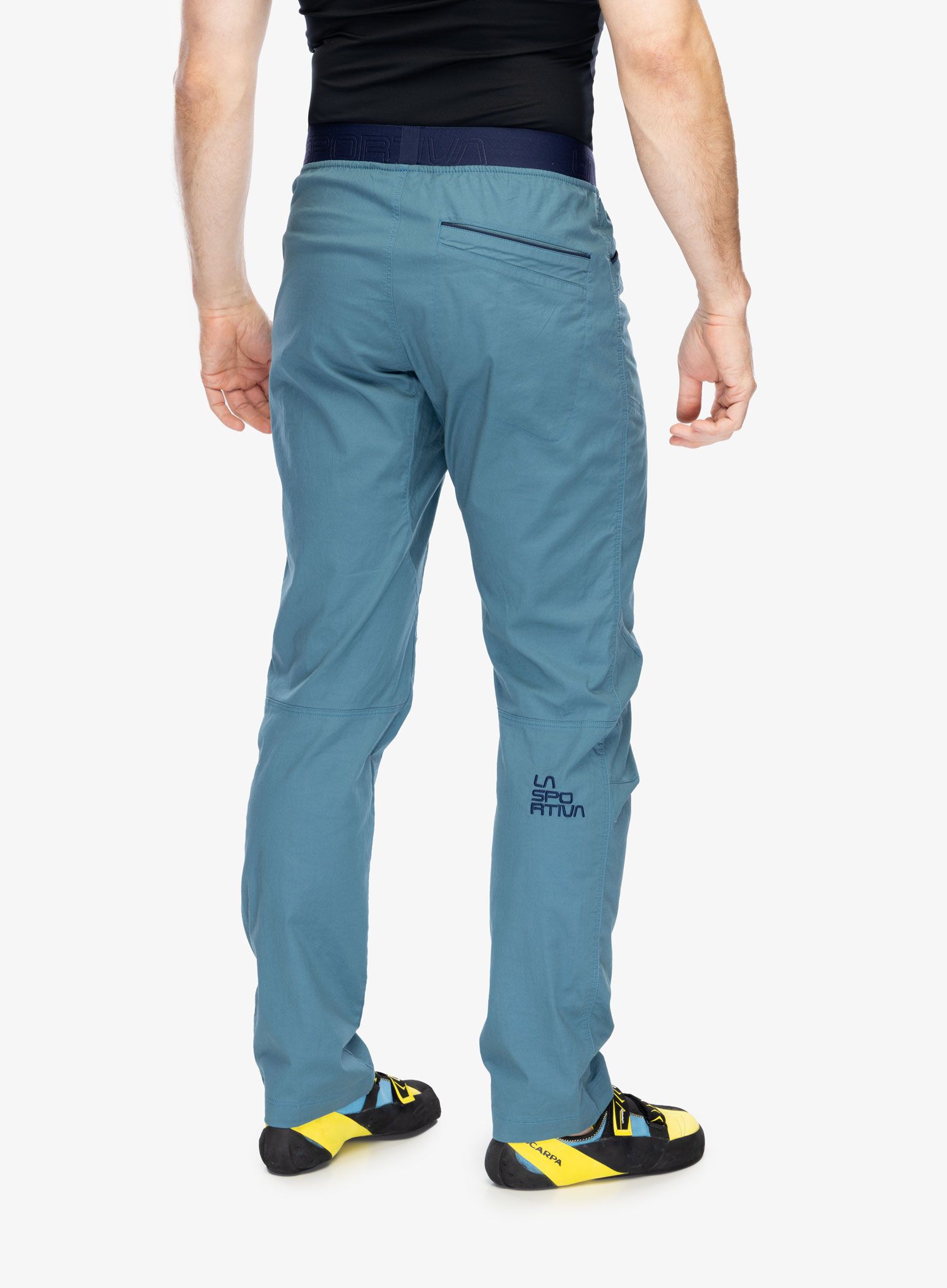 Lezecké kalhoty La Sportiva Roots Pant - hurricane/deep sea