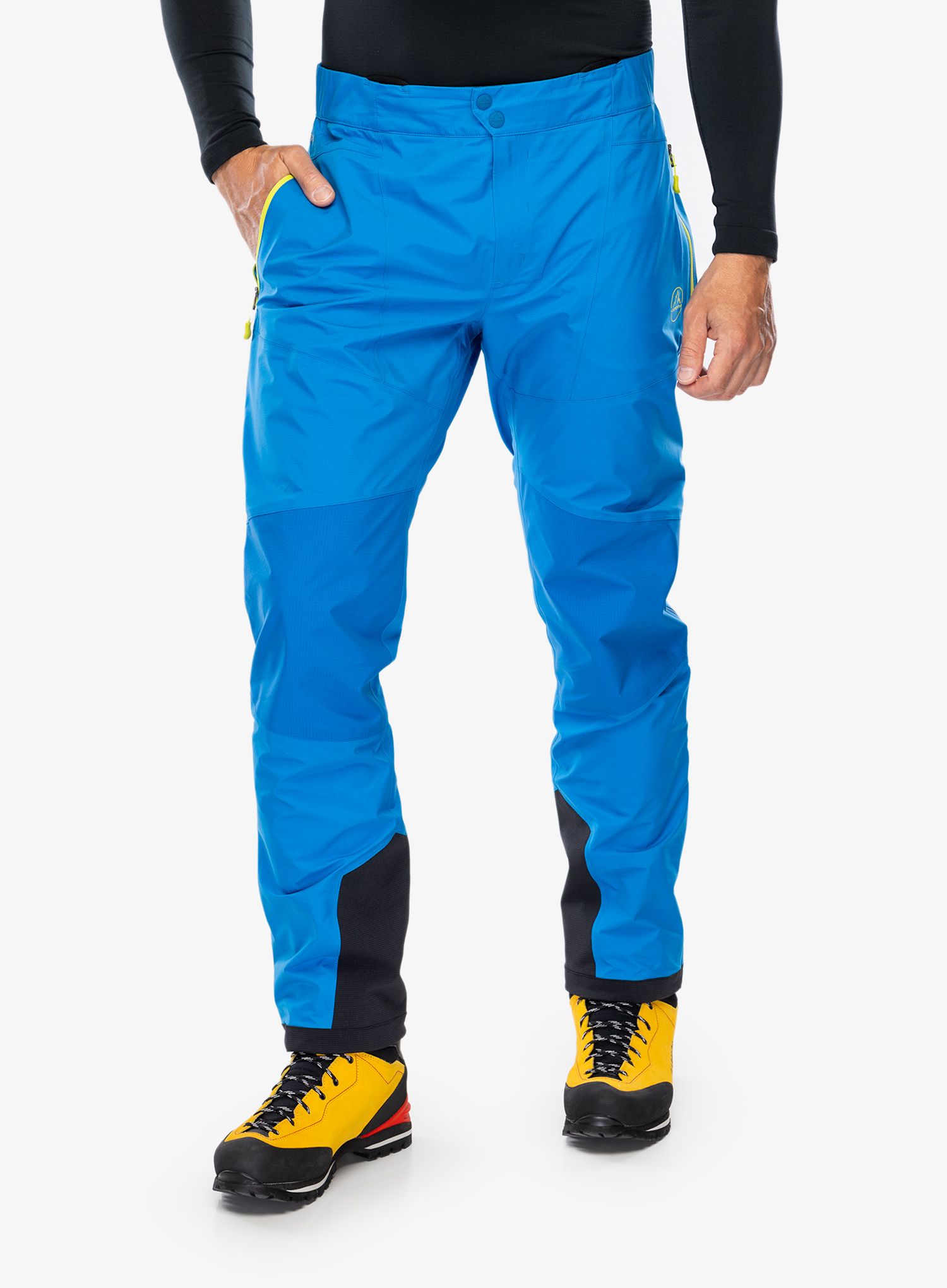 Membránové kalhoty La Sportiva Roseg GTX Pant - electric blue/lime punch