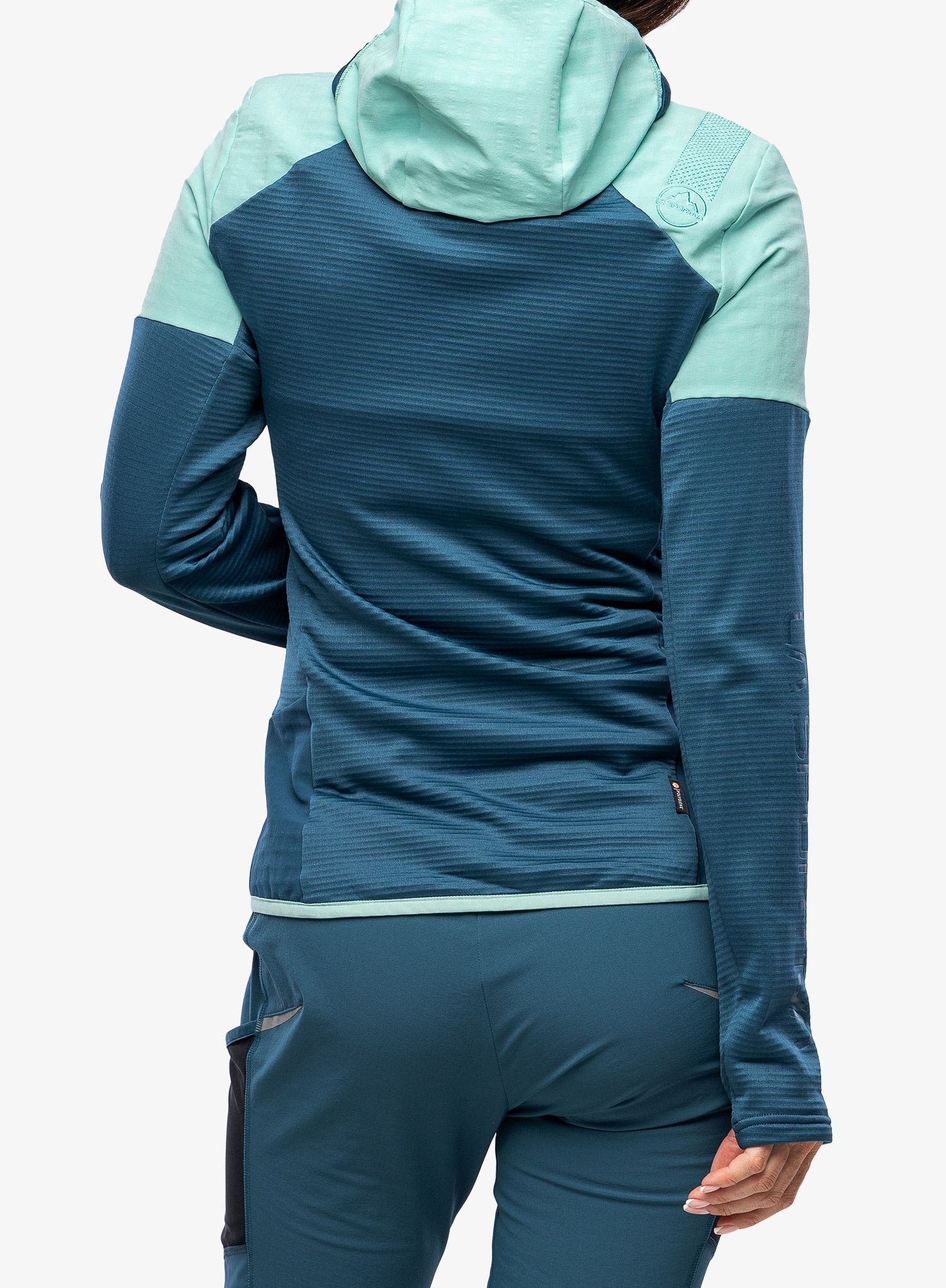 Dámská mikina La Sportiva Session Tech Hoody - storm blue/iceberg