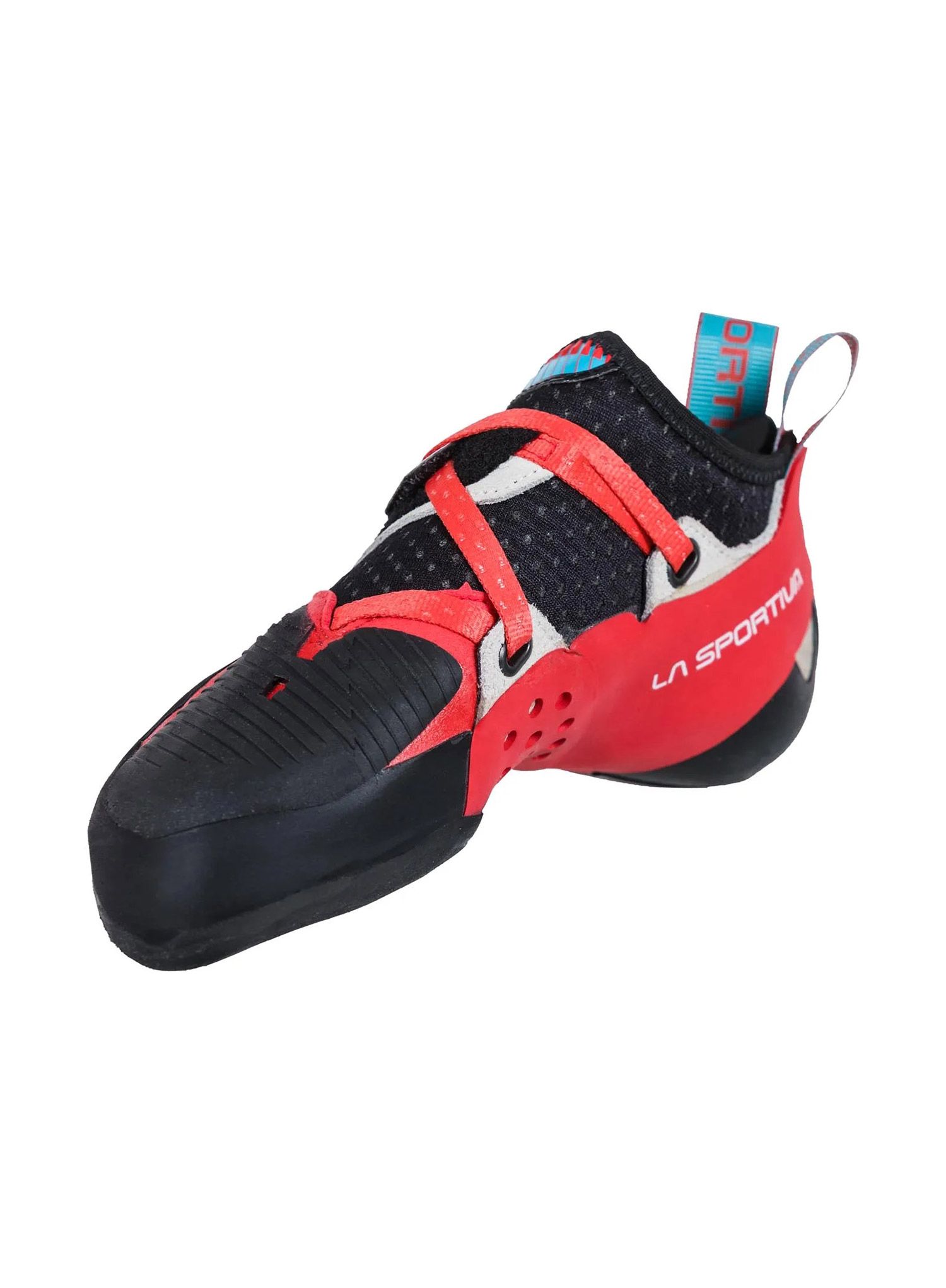 Lezečky dámské La Sportiva Solution Comp - hibiscus/malibu blue