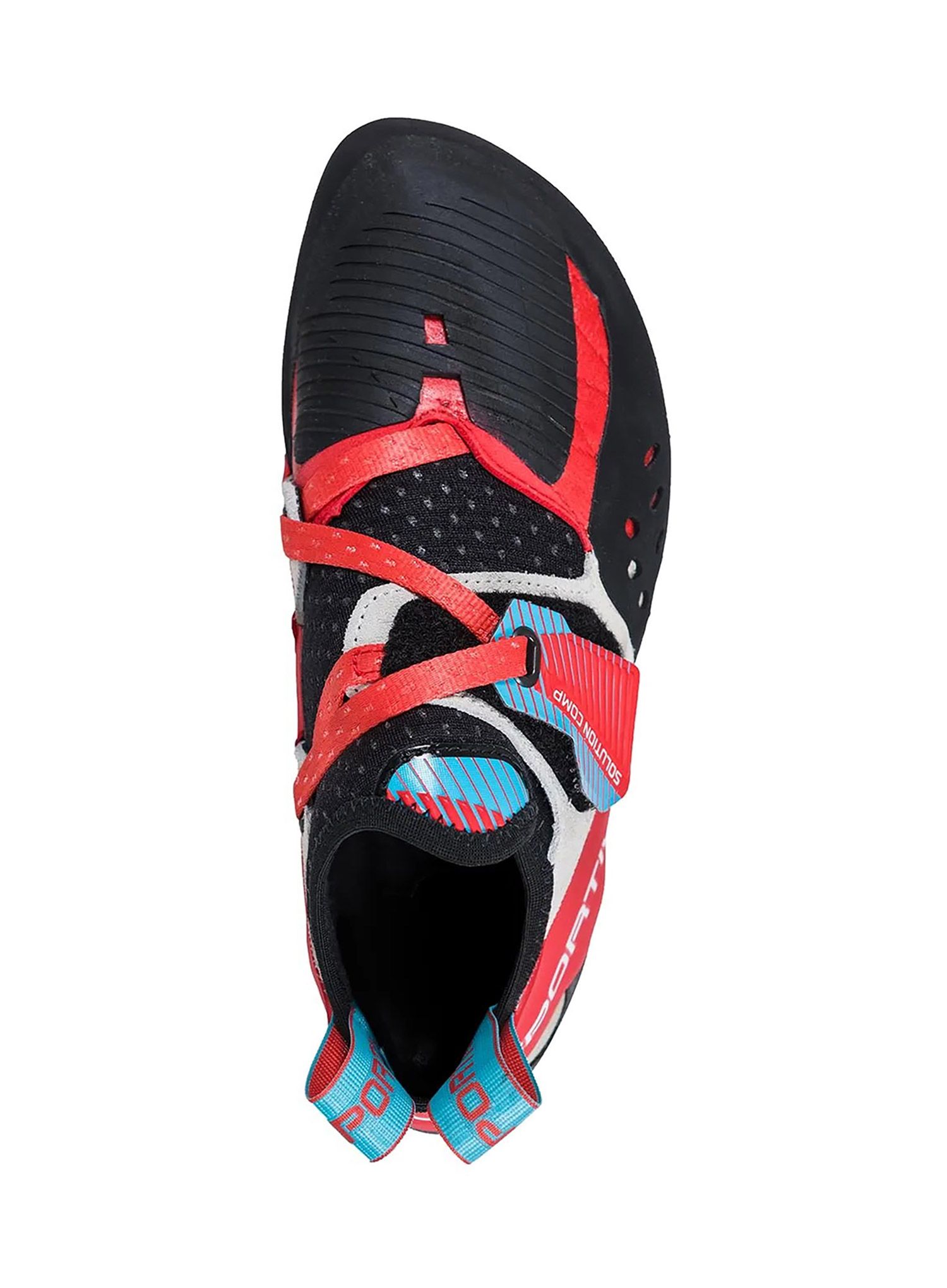 Lezečky dámské La Sportiva Solution Comp - hibiscus/malibu blue