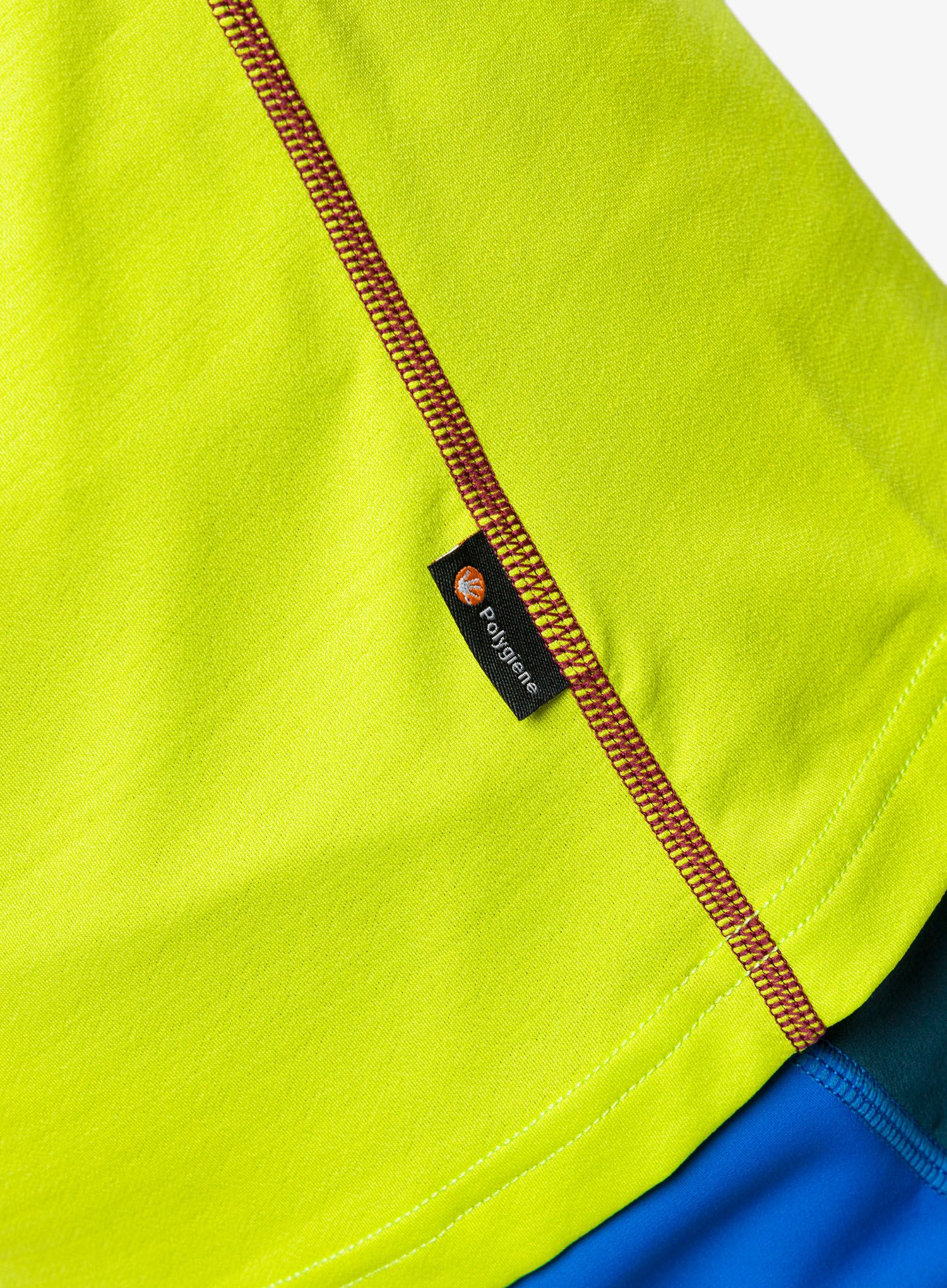Rychleschnoucí triko La Sportiva Sunfire T-Shirt - lime punch/electric blue