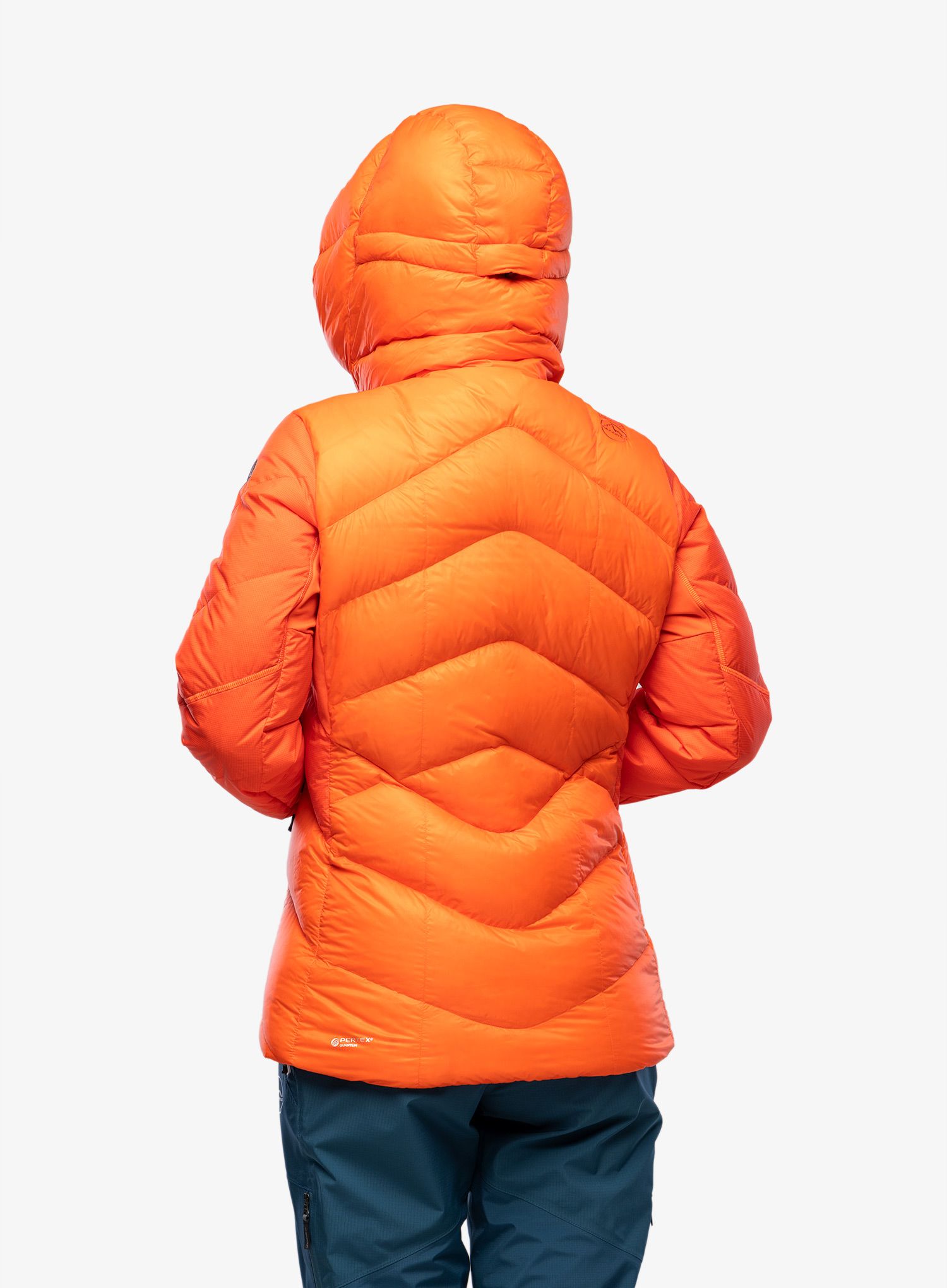 Dámská péřová bunda La Sportiva Supercouloir 1000 Down Jacket - cherry tomato/carbon
