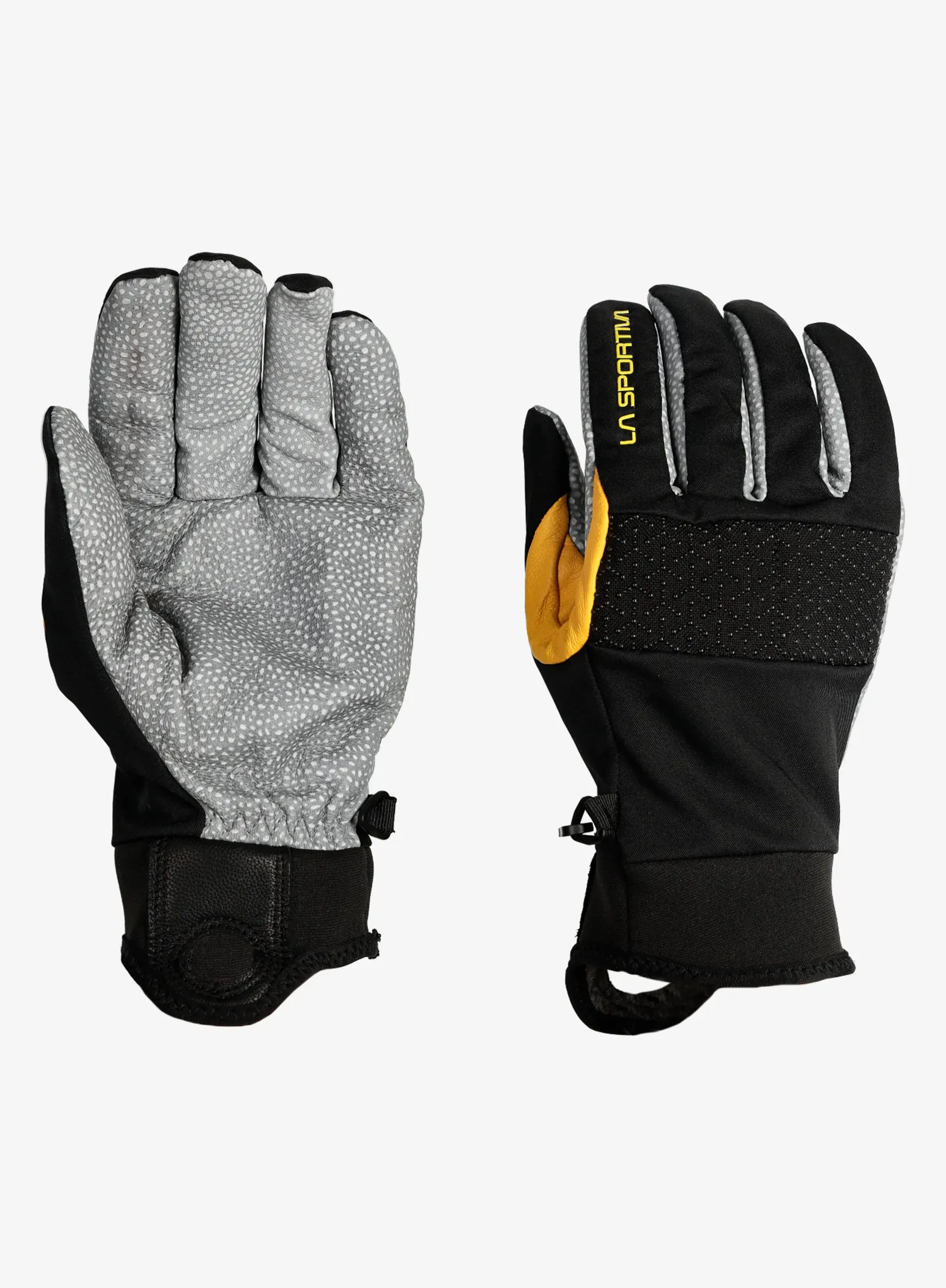 Rukavice La Sportiva Supercouloir Tech Gloves - black/yellow