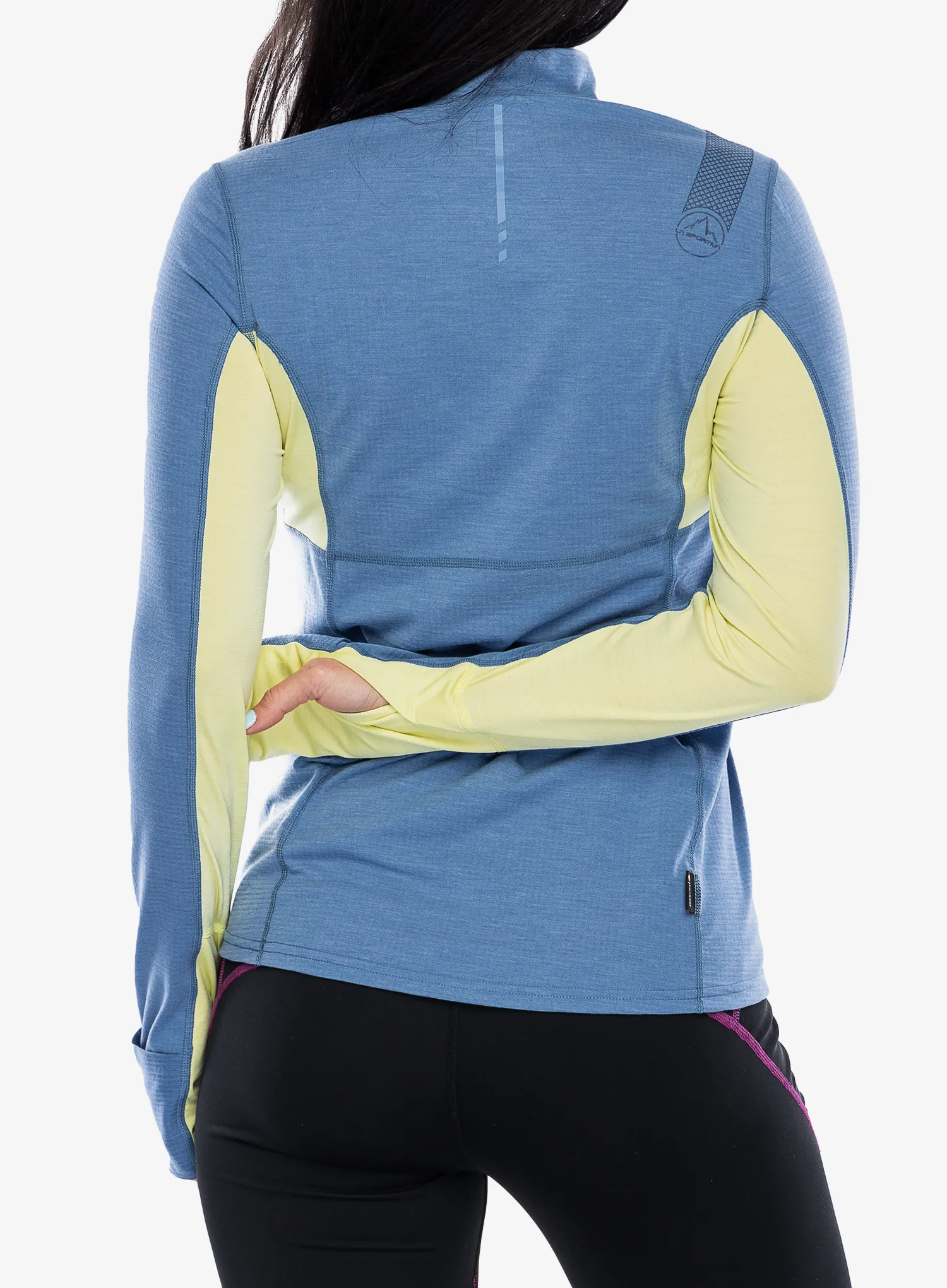 Dámská mikina La Sportiva Swift Long Sleeve - moonlight/zest
