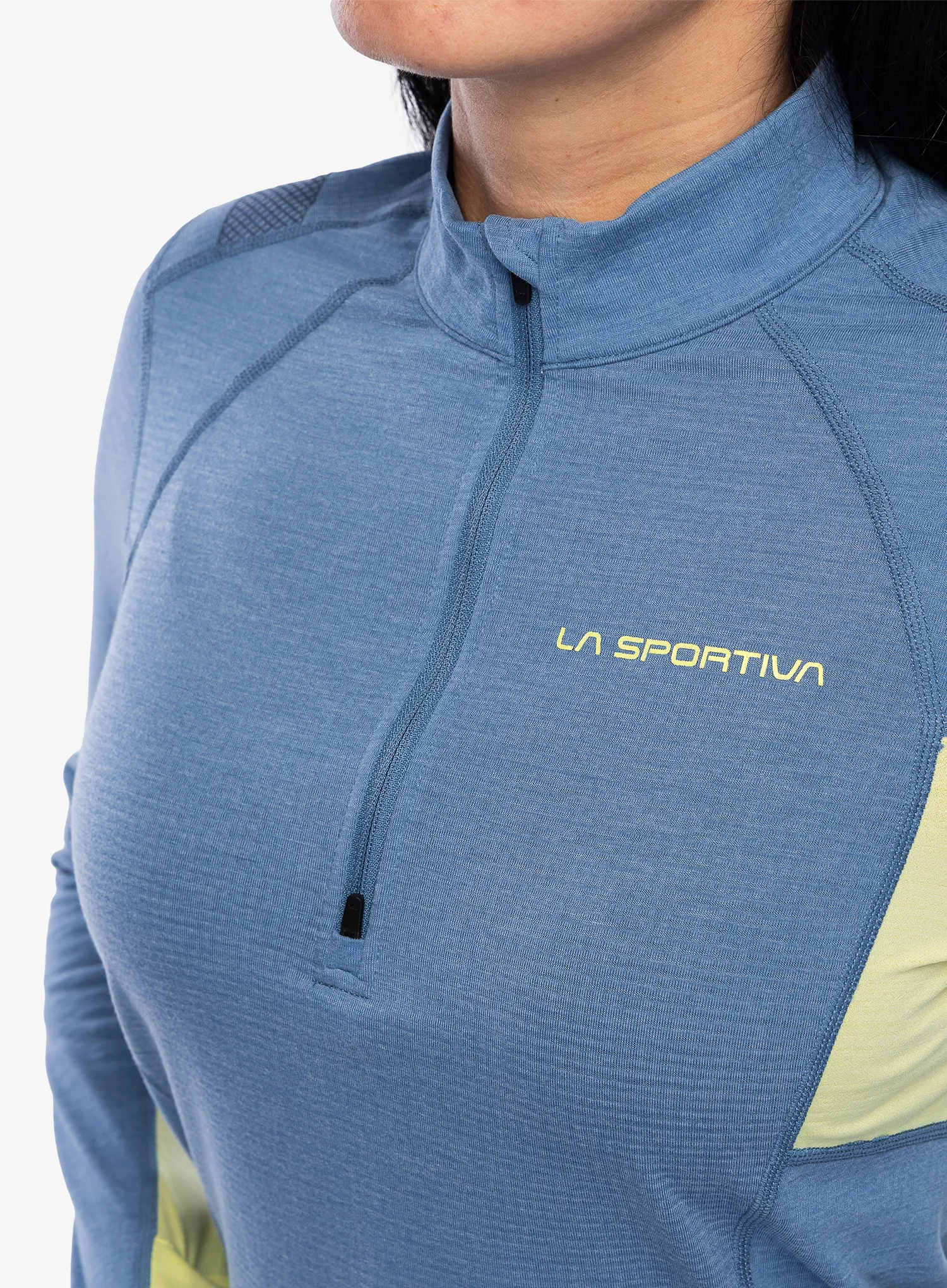 Dámská mikina La Sportiva Swift Long Sleeve - moonlight/zest