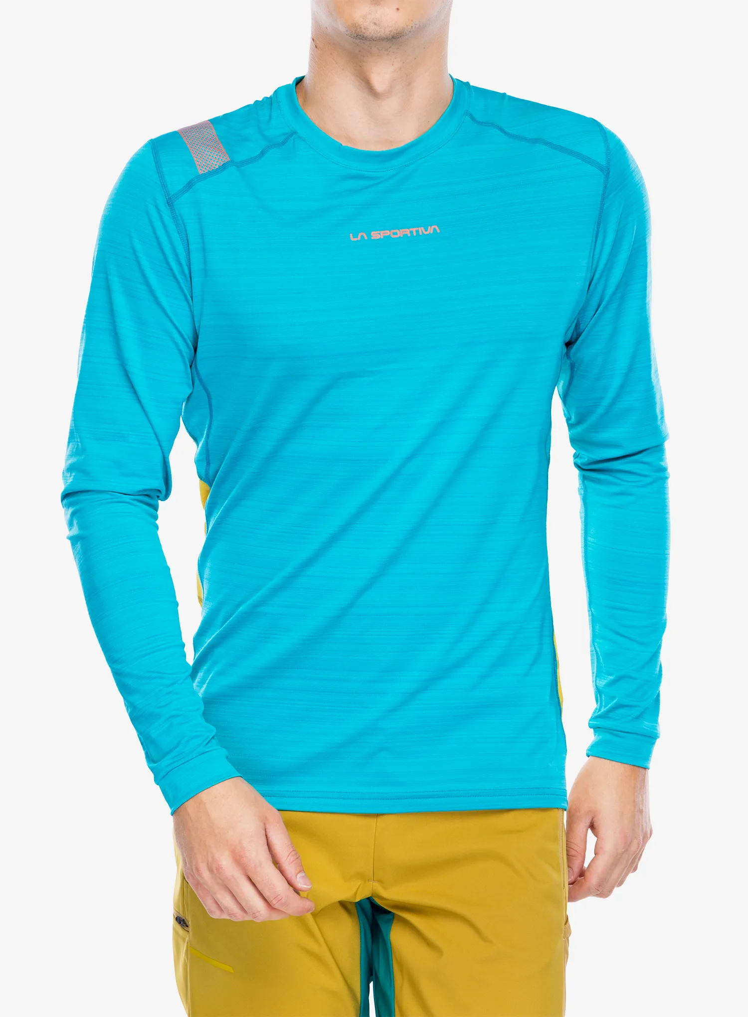 Funkční mikina La Sportiva Tour Long Sleeve - tropic blue/bamboo
