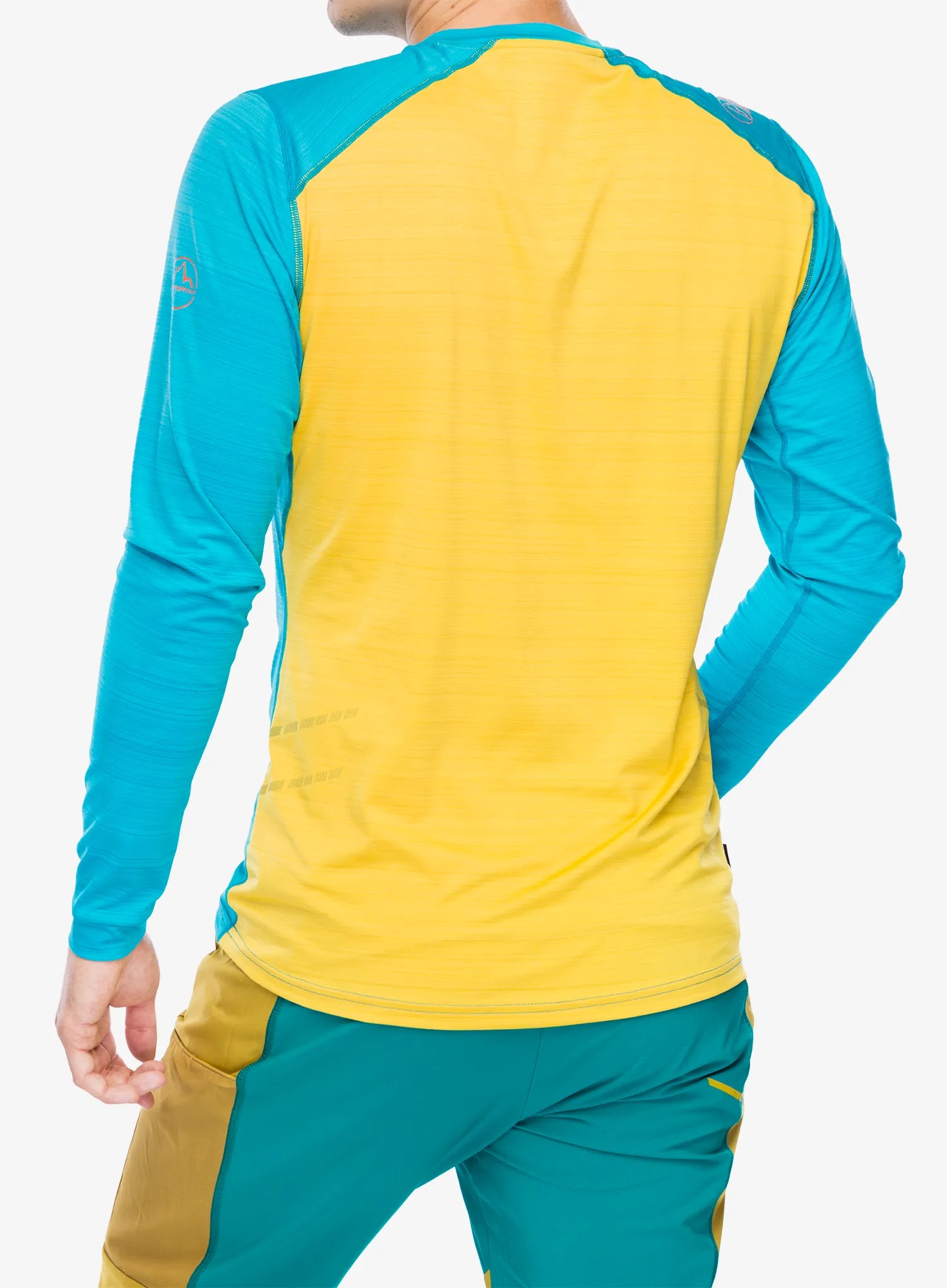 Funkční mikina La Sportiva Tour Long Sleeve - tropic blue/bamboo