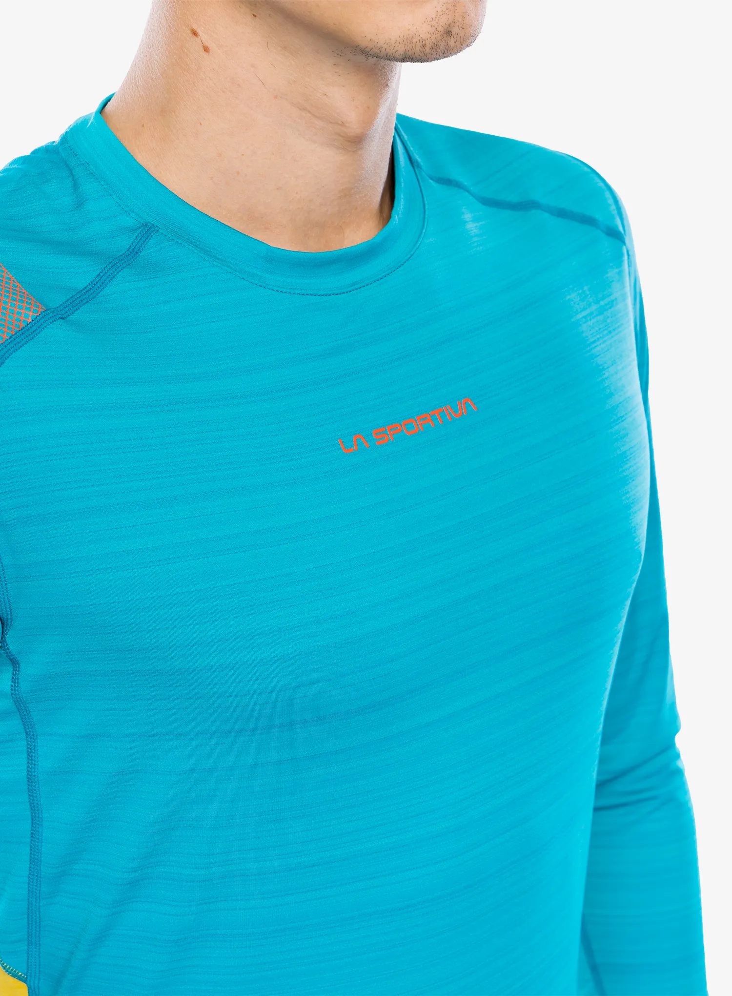 Funkční mikina La Sportiva Tour Long Sleeve - tropic blue/bamboo