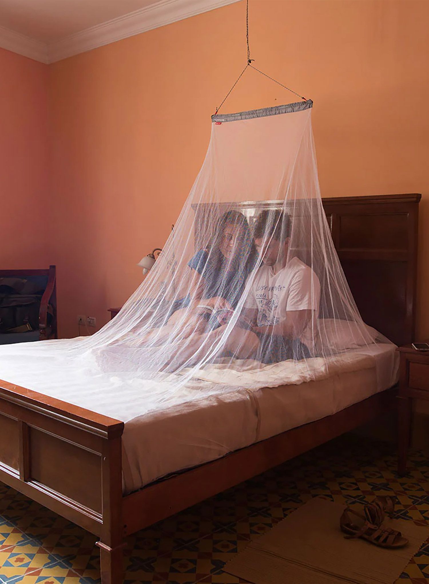 Moskytiéra Lifesystems MicroNet Mosquito Net Double - white