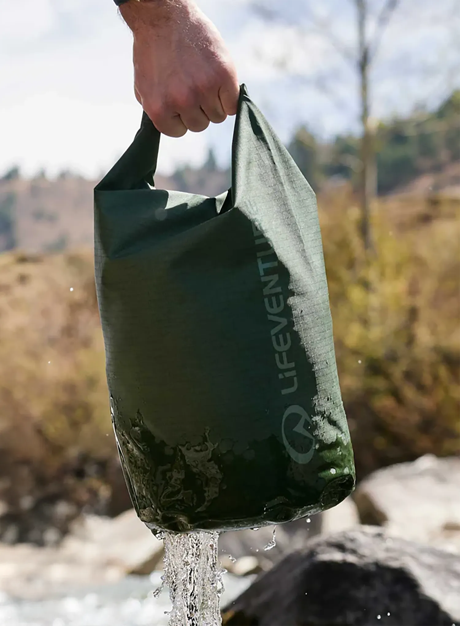 Vak Lifeventure Storm Dry Bag 10 L - green