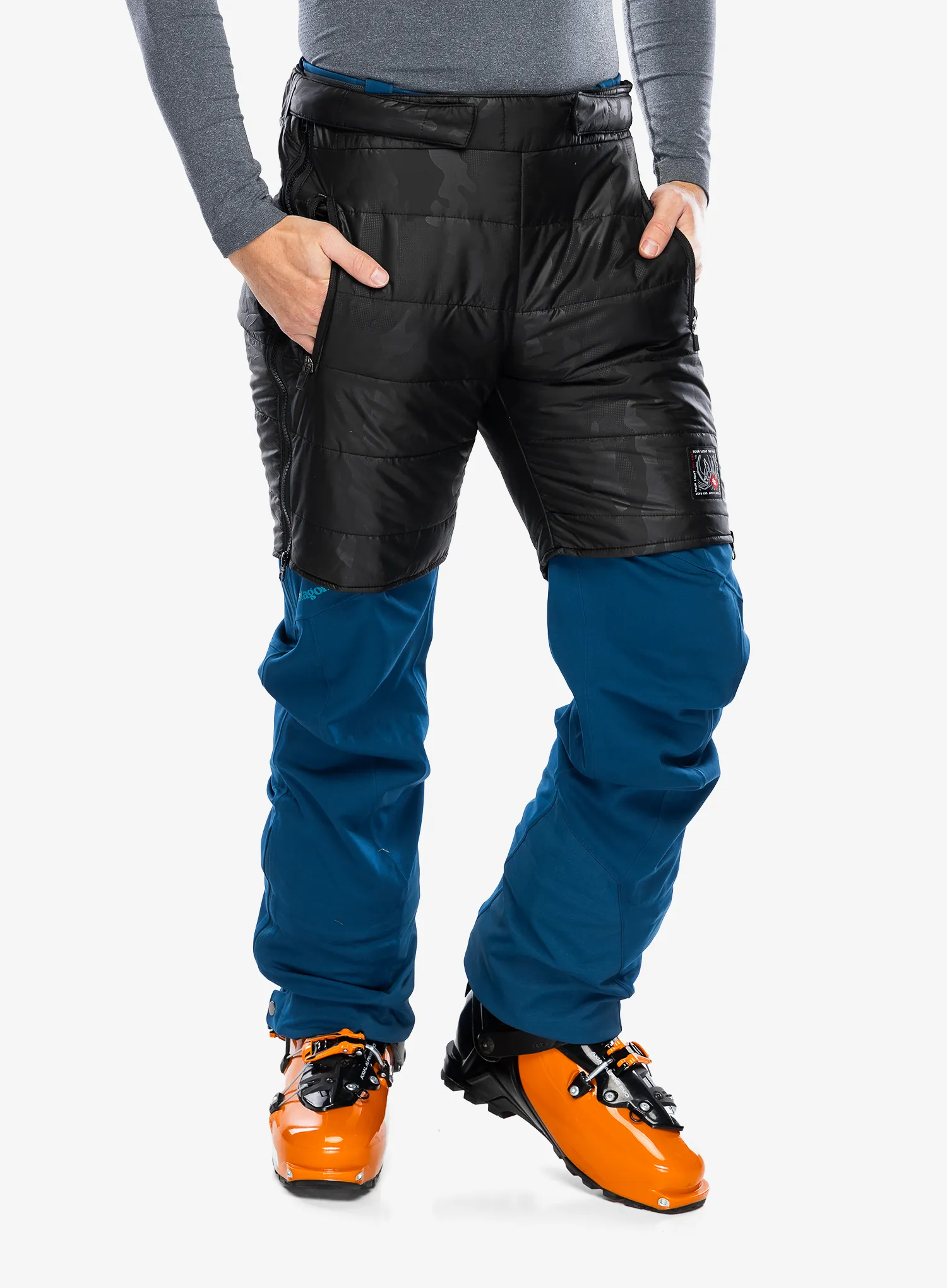 Zateplené kraťasy Majesty Heatshield Insulated Shorts - black