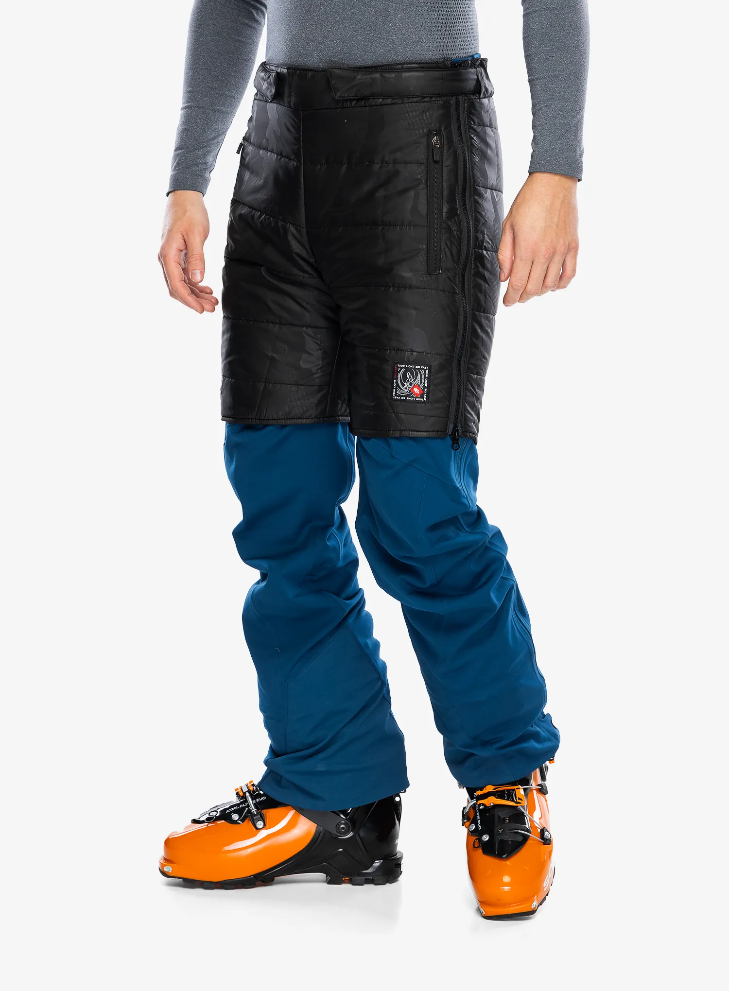 Zateplené kraťasy Majesty Heatshield Insulated Shorts - black