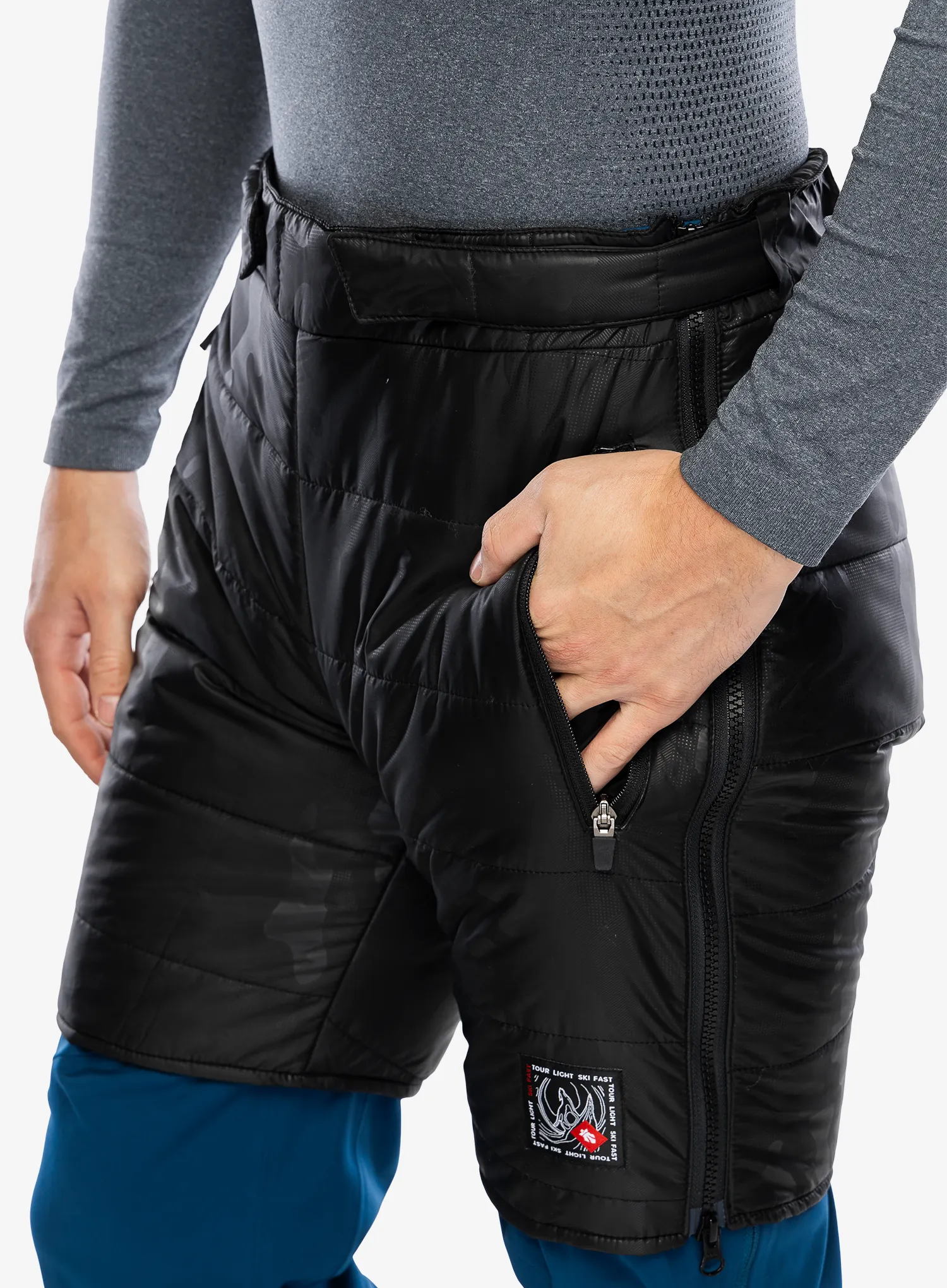 Zateplené kraťasy Majesty Heatshield Insulated Shorts - black
