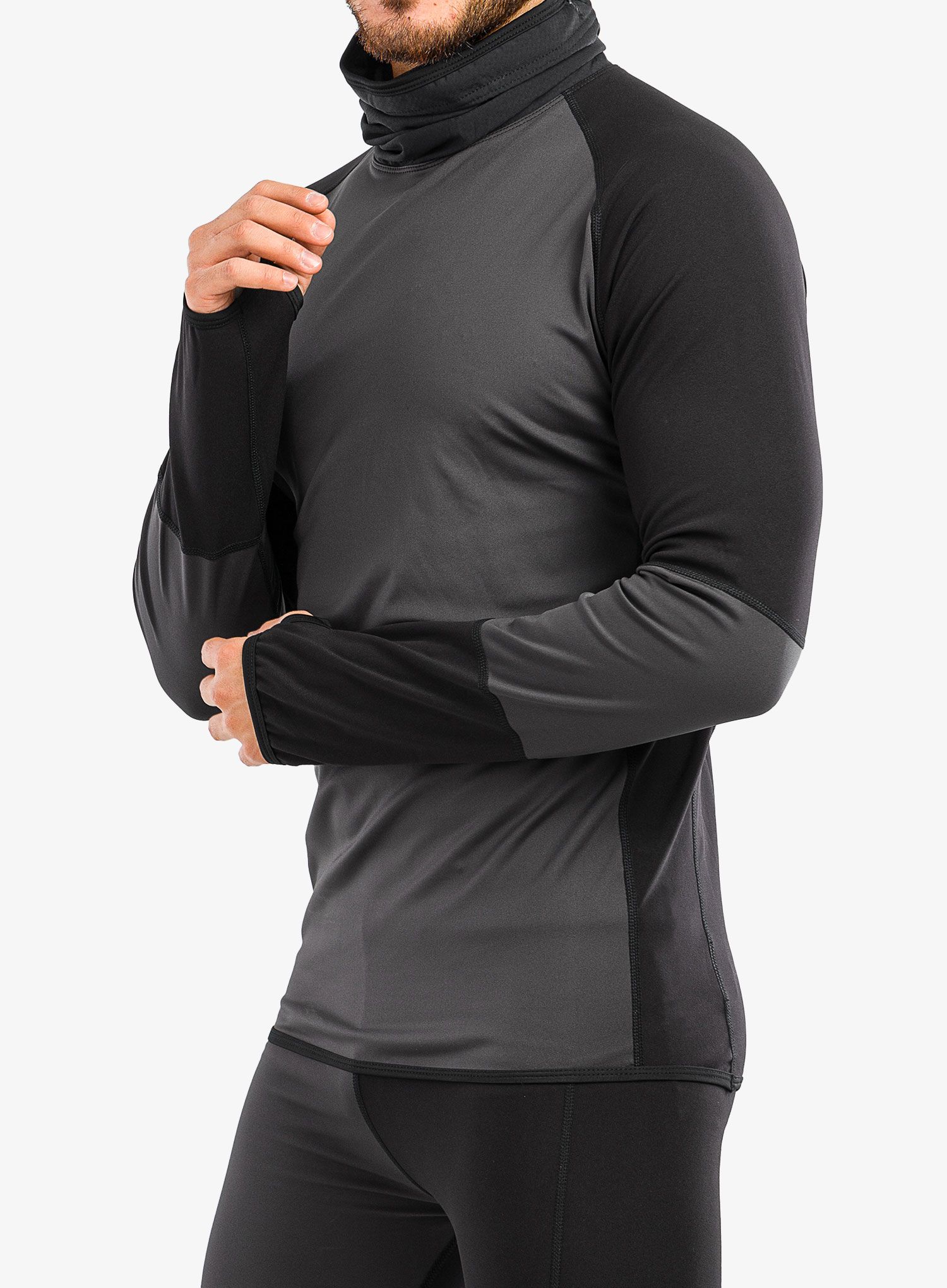 Pánské termoprádlo Majesty Surface Base Layer Top - black/graph