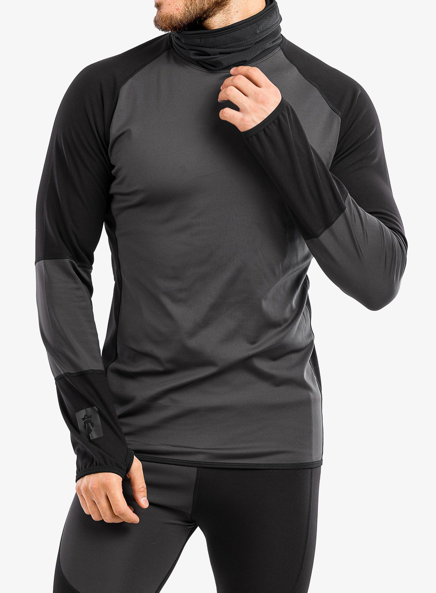 Pánské termoprádlo Majesty Surface Base Layer Top - black/graph