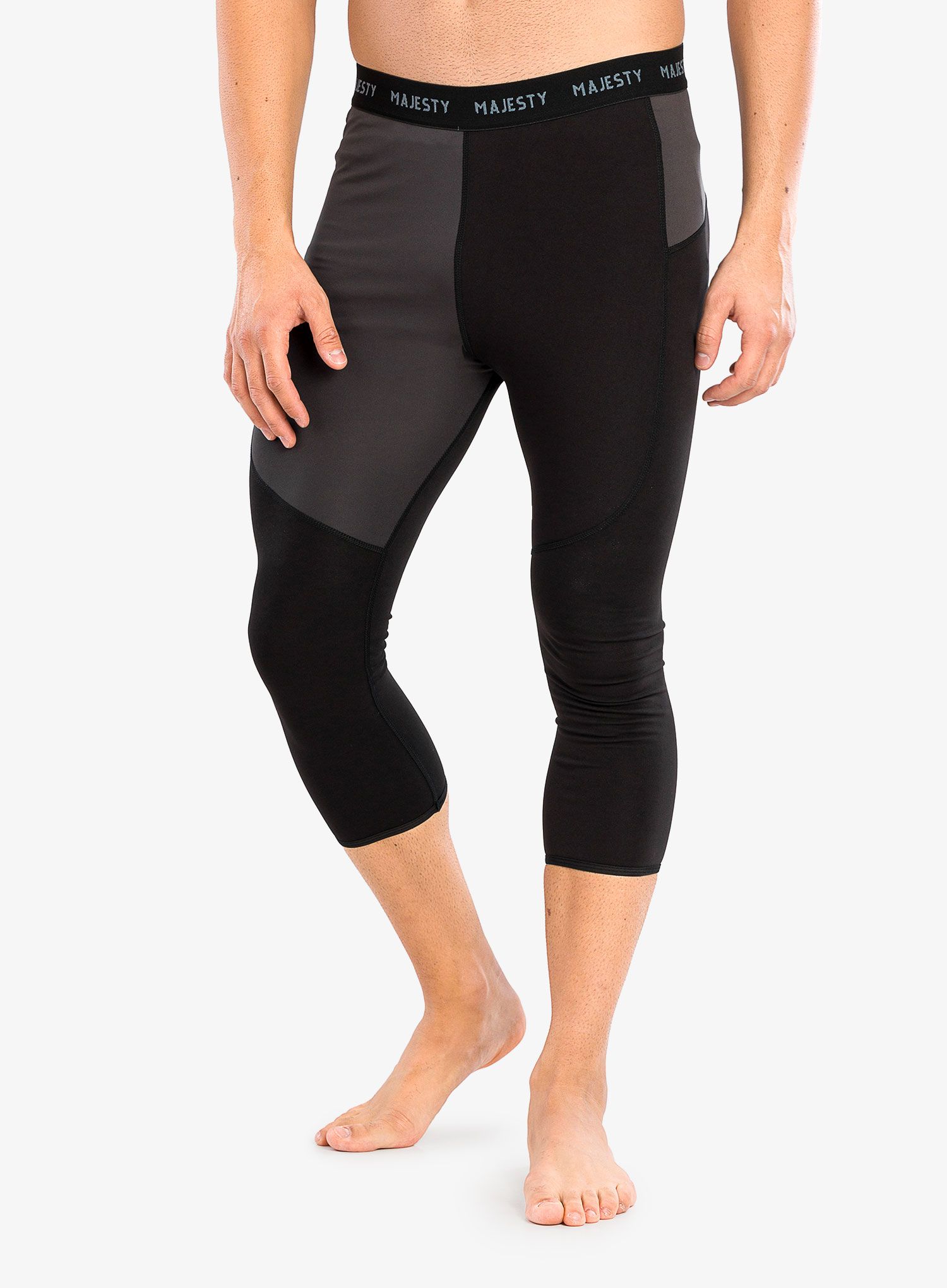 Termolegíny Majesty Surface Pants - black/graphite