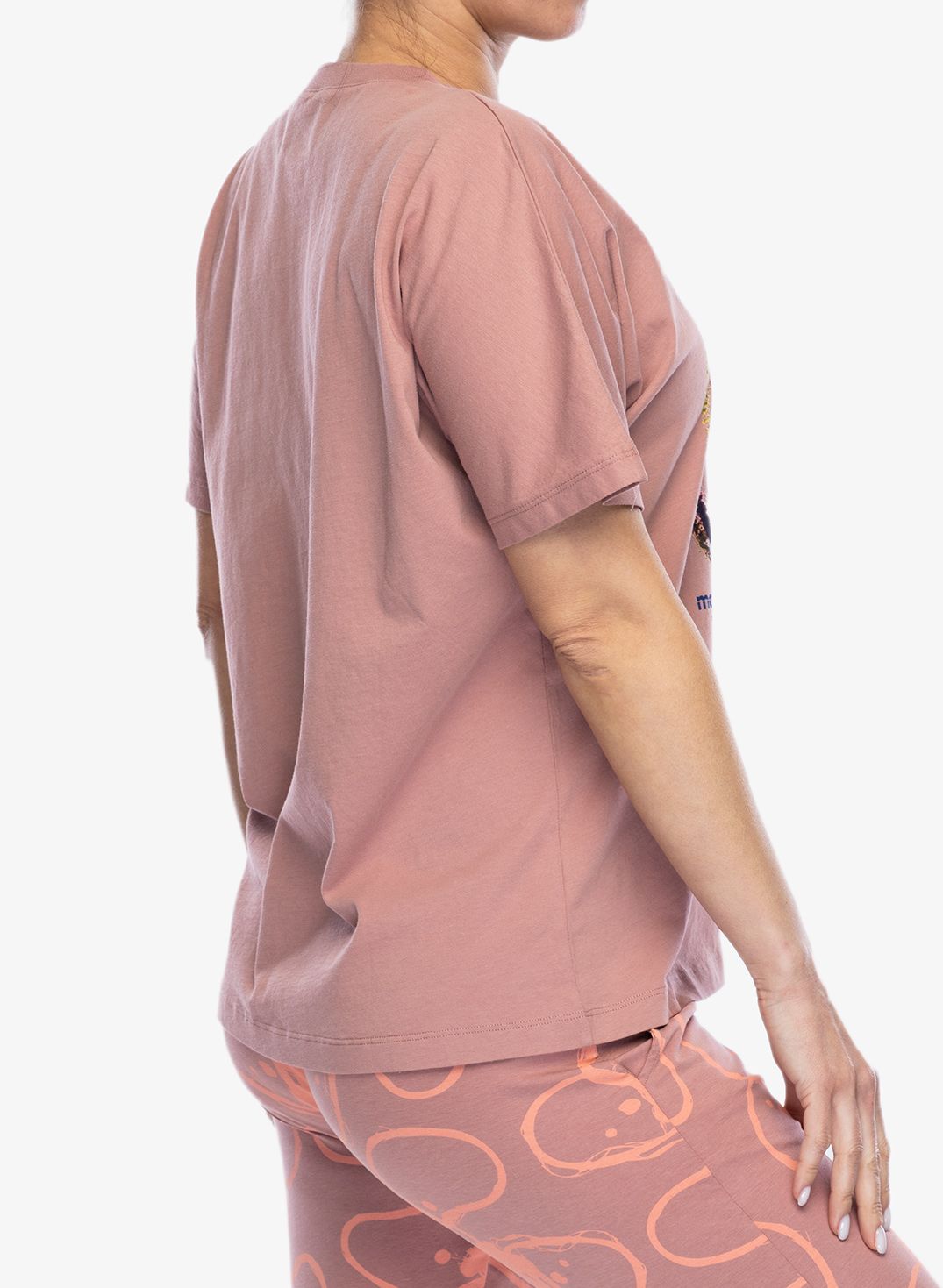 Dámské tričko s potiskem Maloja Bonette - mauve