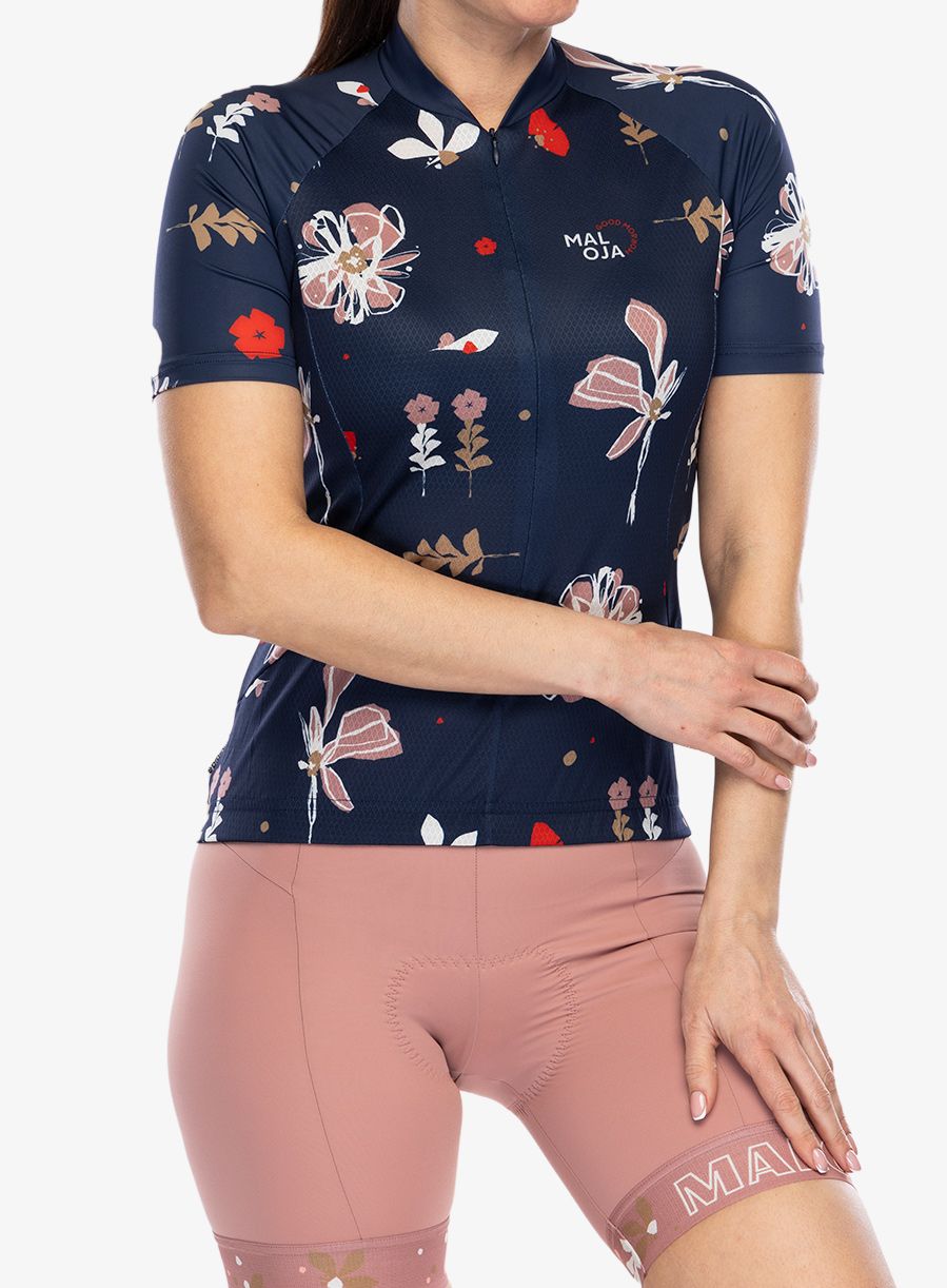 Cyklo triko dámské Maloja Tenno AOP 1/2 - night sky