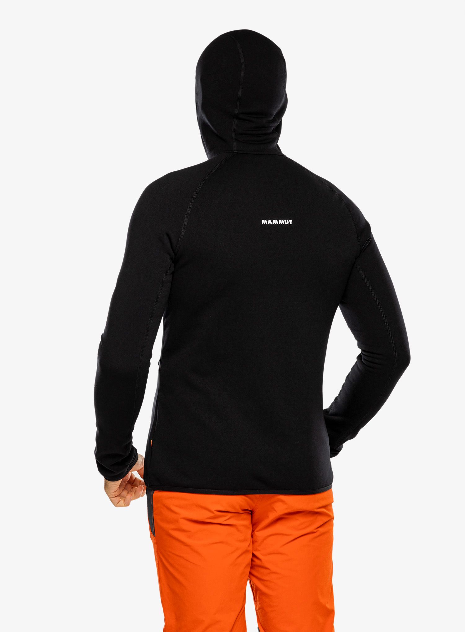 Fleece mikina pánská Mammut Aconcagua ML Hooded Jacket - black