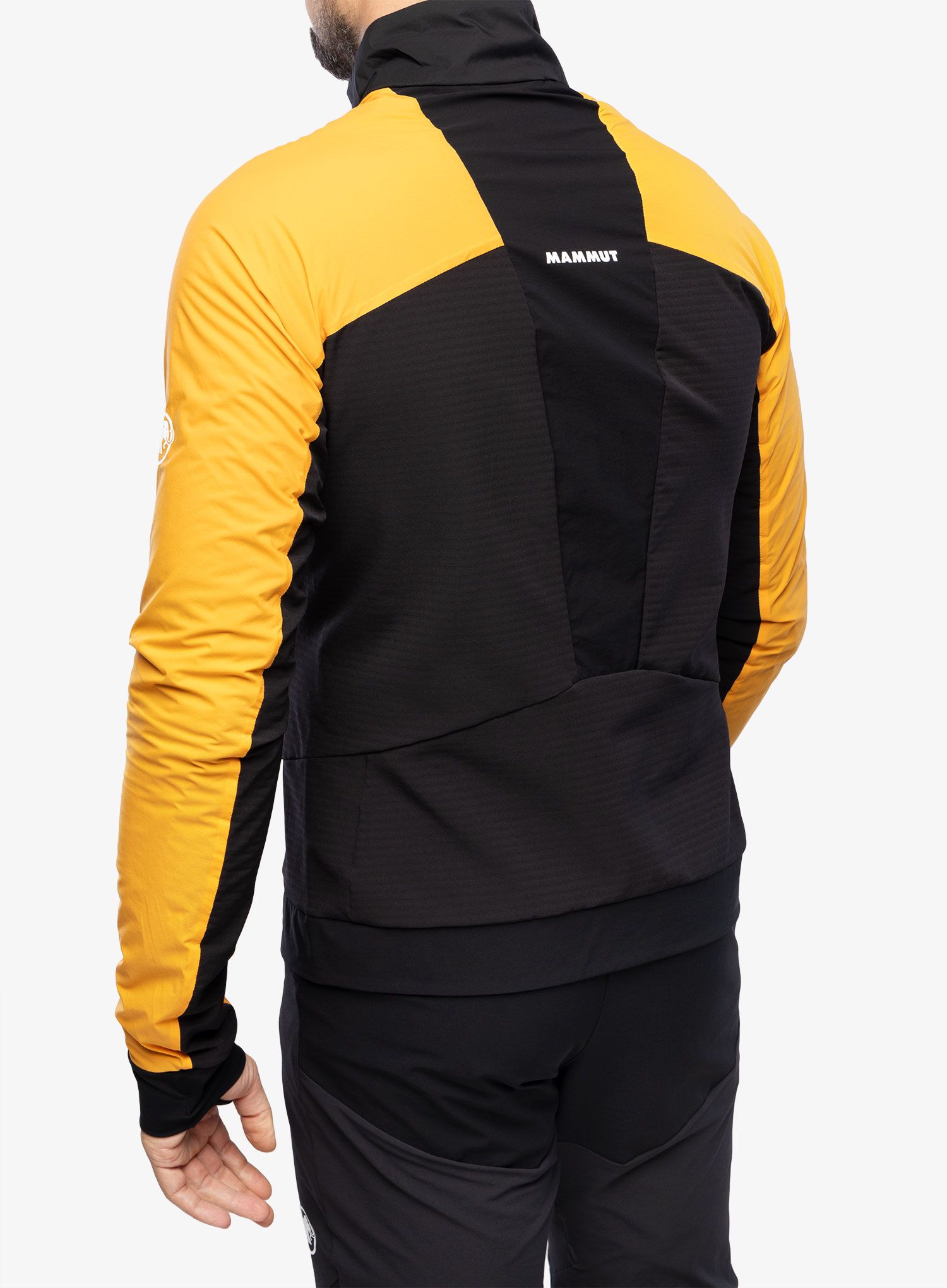 Pánská bunda Mammut Aenergy IN Hybrid Jacket - tangerine/black