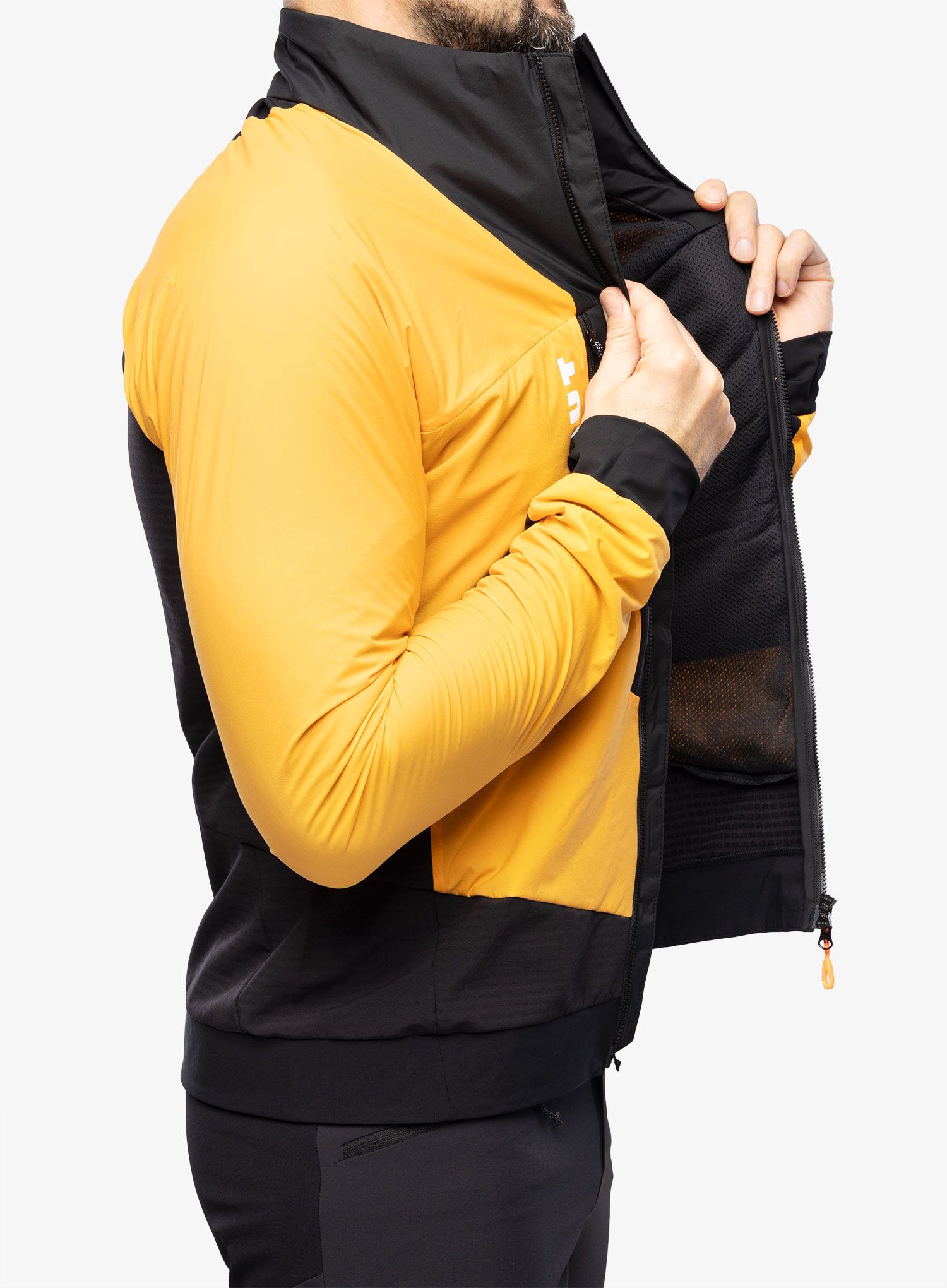 Pánská bunda Mammut Aenergy IN Hybrid Jacket - tangerine/black