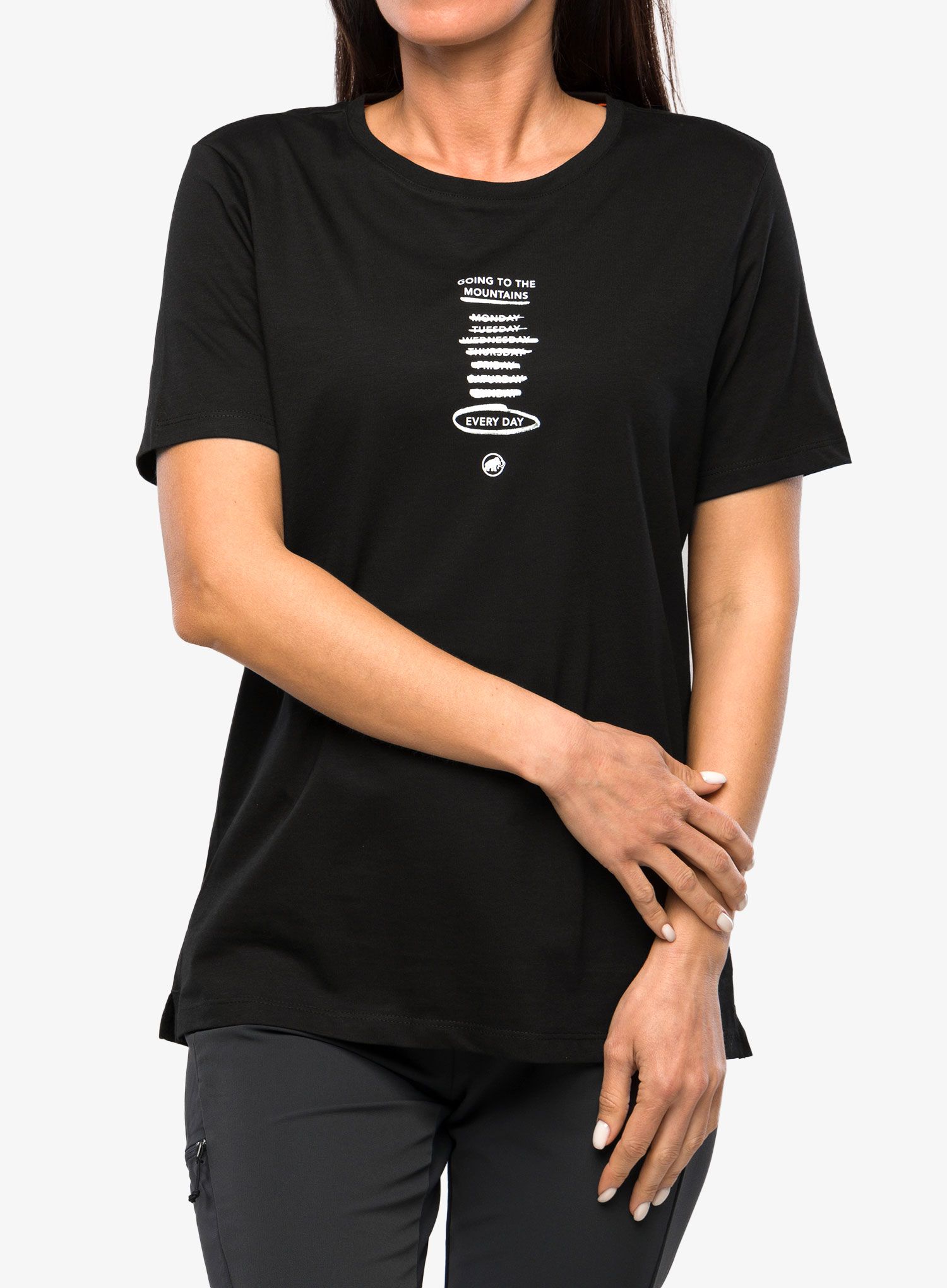 Dámské tričko Mammut Core T-Shirt Every Day - black
