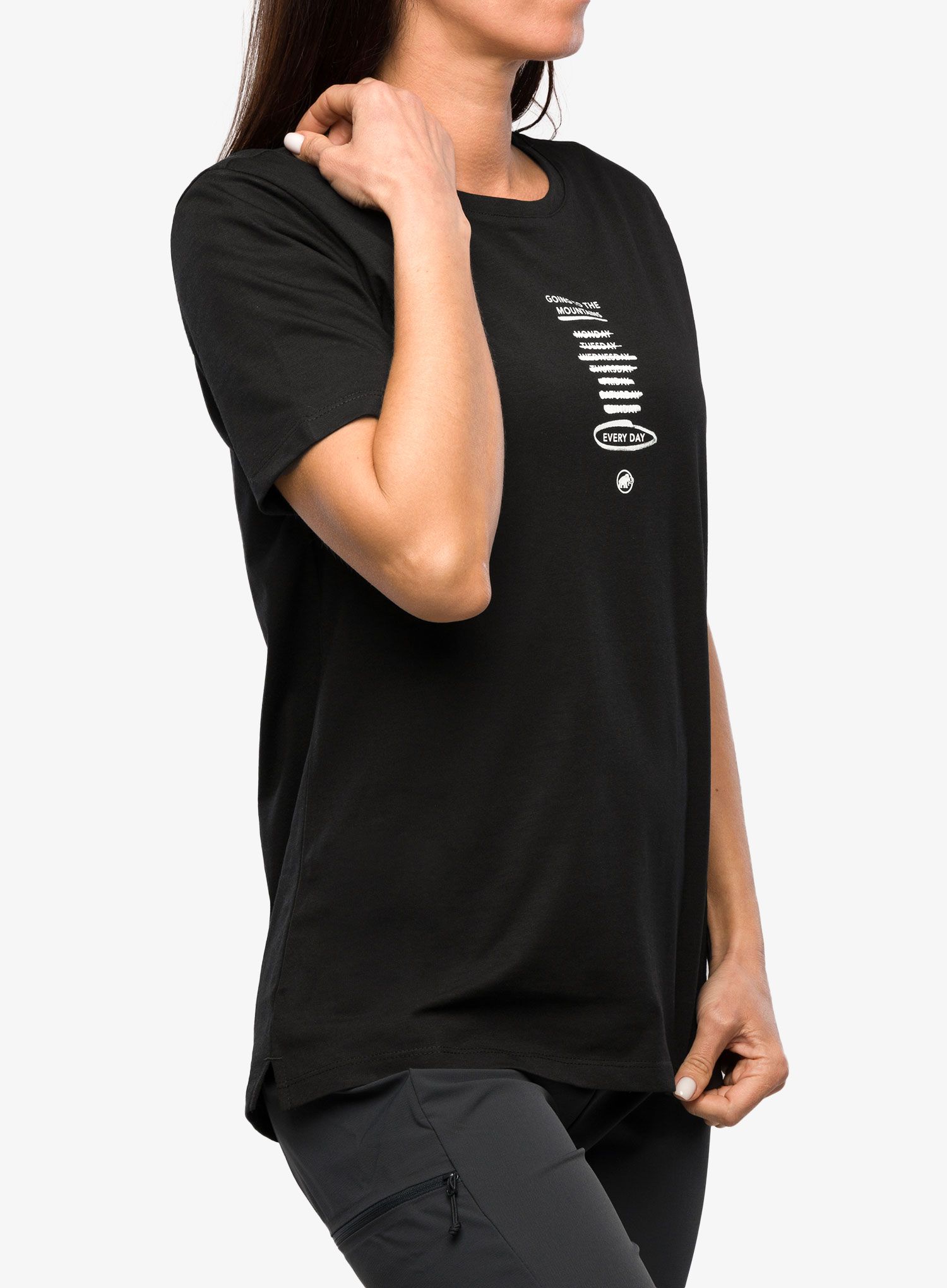 Dámské tričko Mammut Core T-Shirt Every Day - black