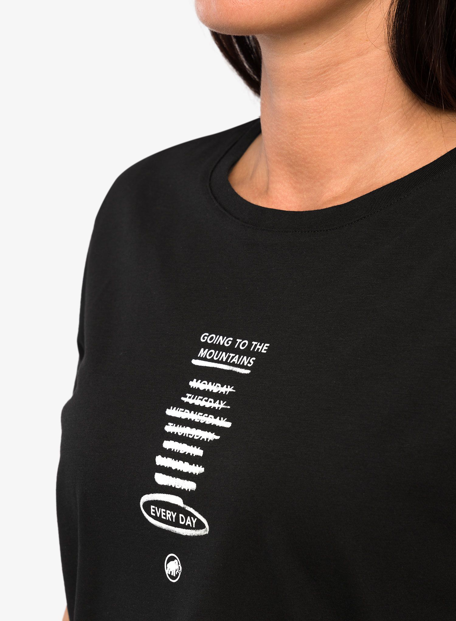 Dámské tričko Mammut Core T-Shirt Every Day - black